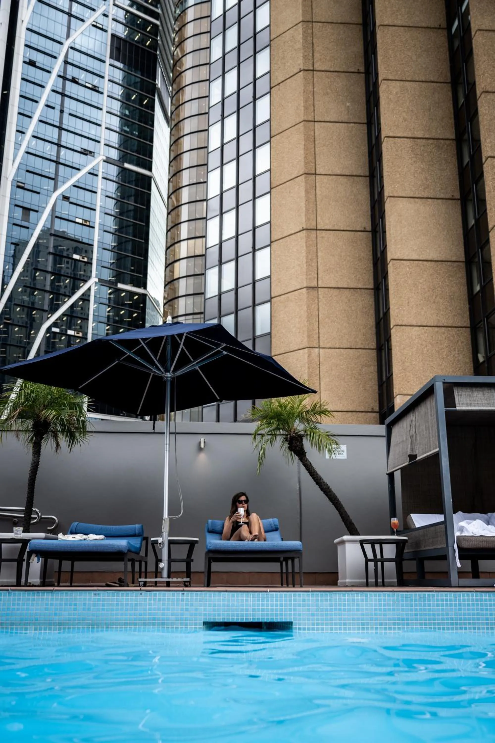 Swimming pool in Four Seasons Hotel Sydney