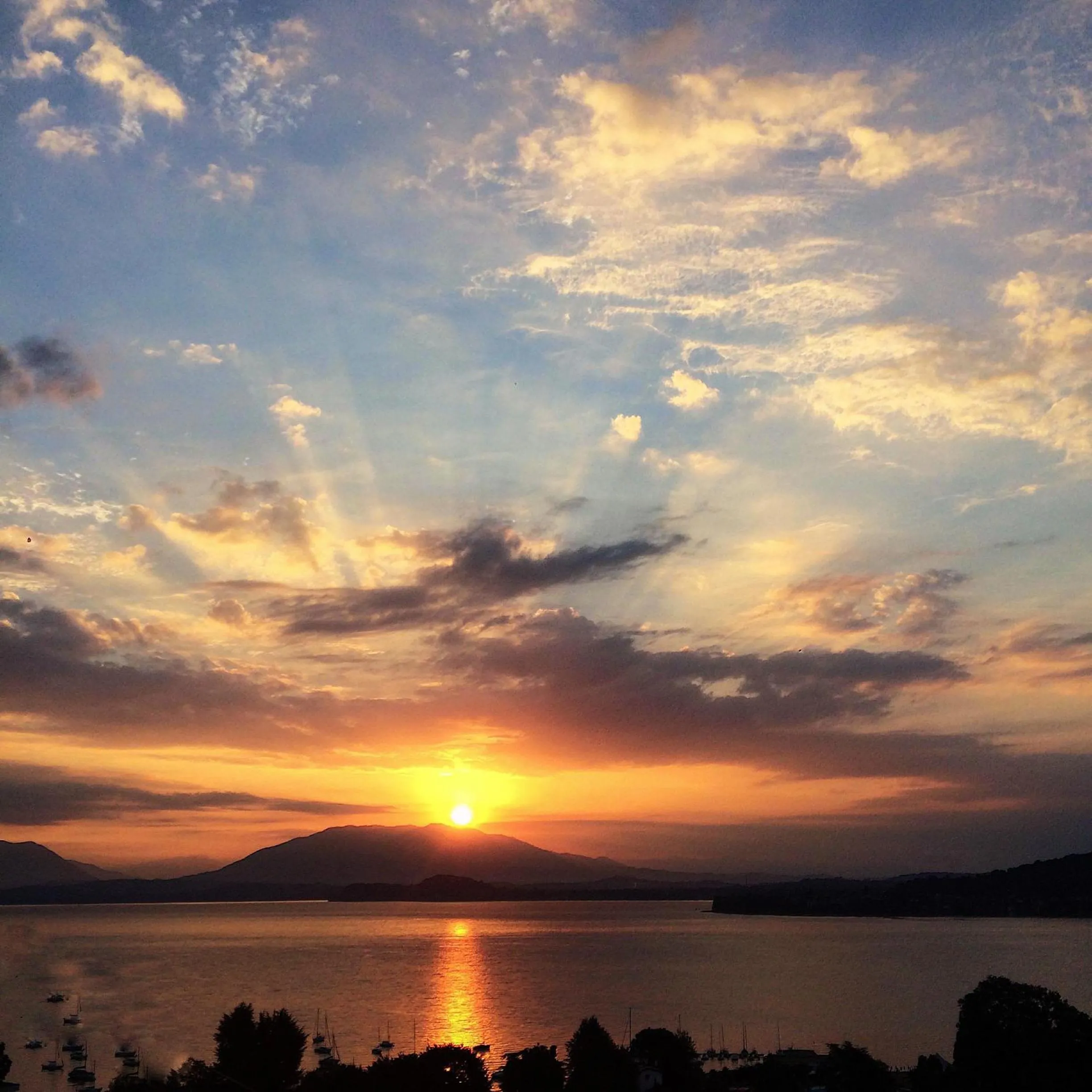Sunrise in A casa dalla Tata B&B