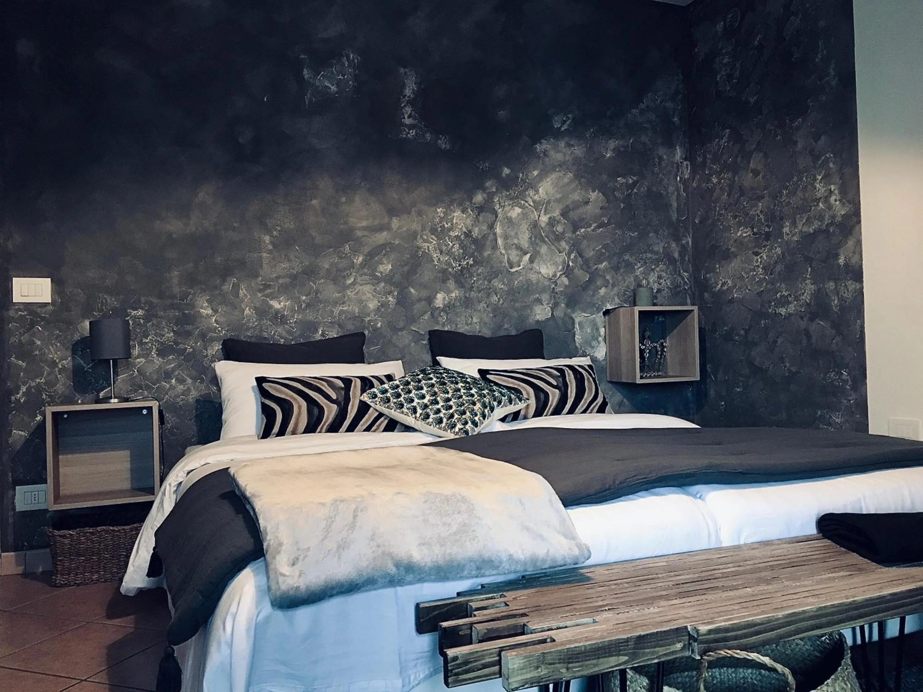 Bed in A casa dalla Tata B&B
