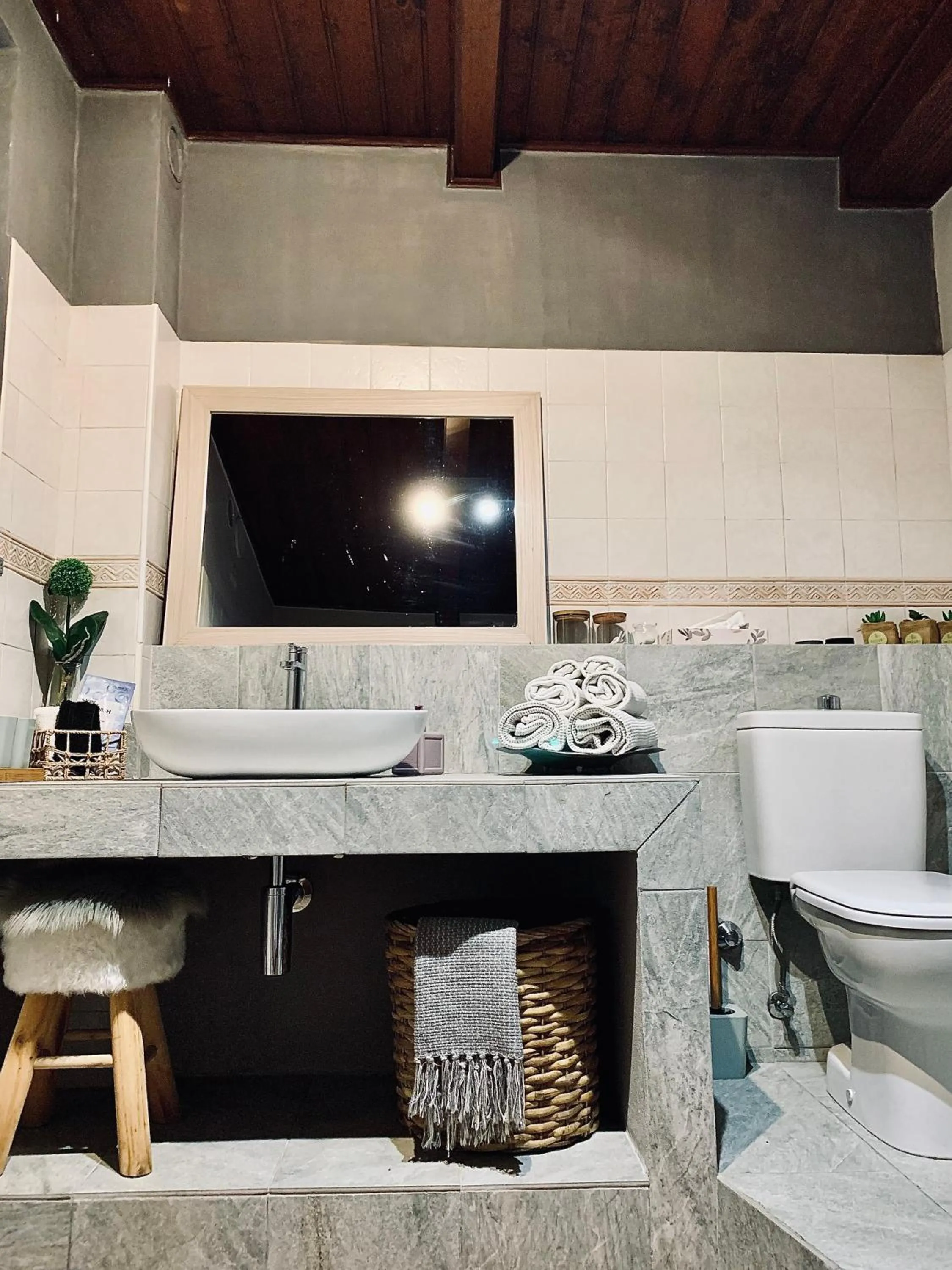 Bathroom in A casa dalla Tata B&B