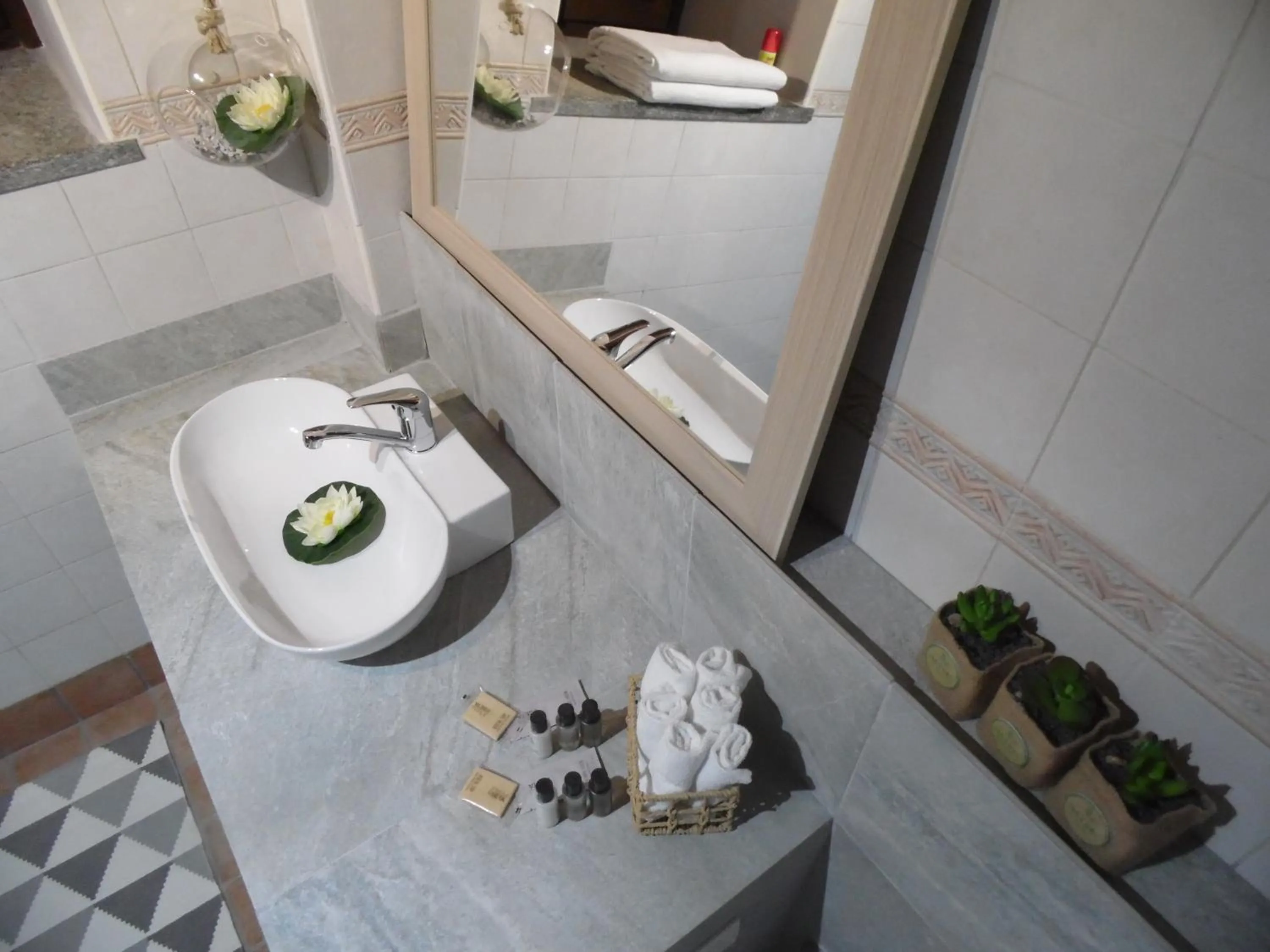Bathroom in A casa dalla Tata B&B