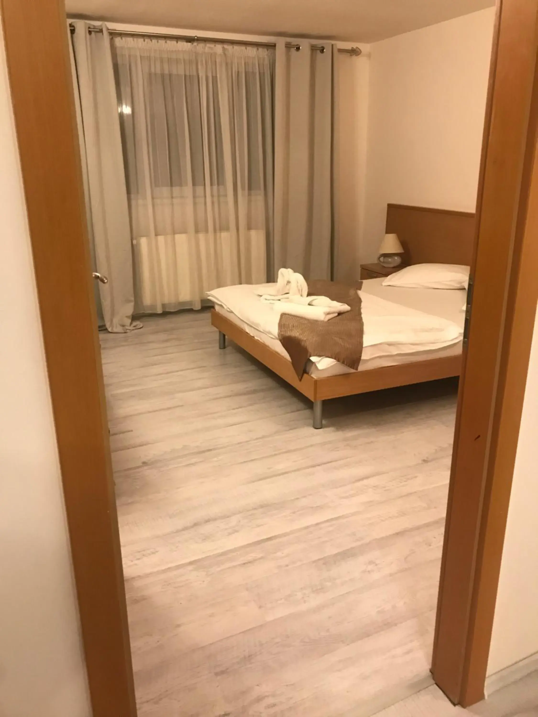 Bed in Hotel Vandia Bed in Hotel Vandia