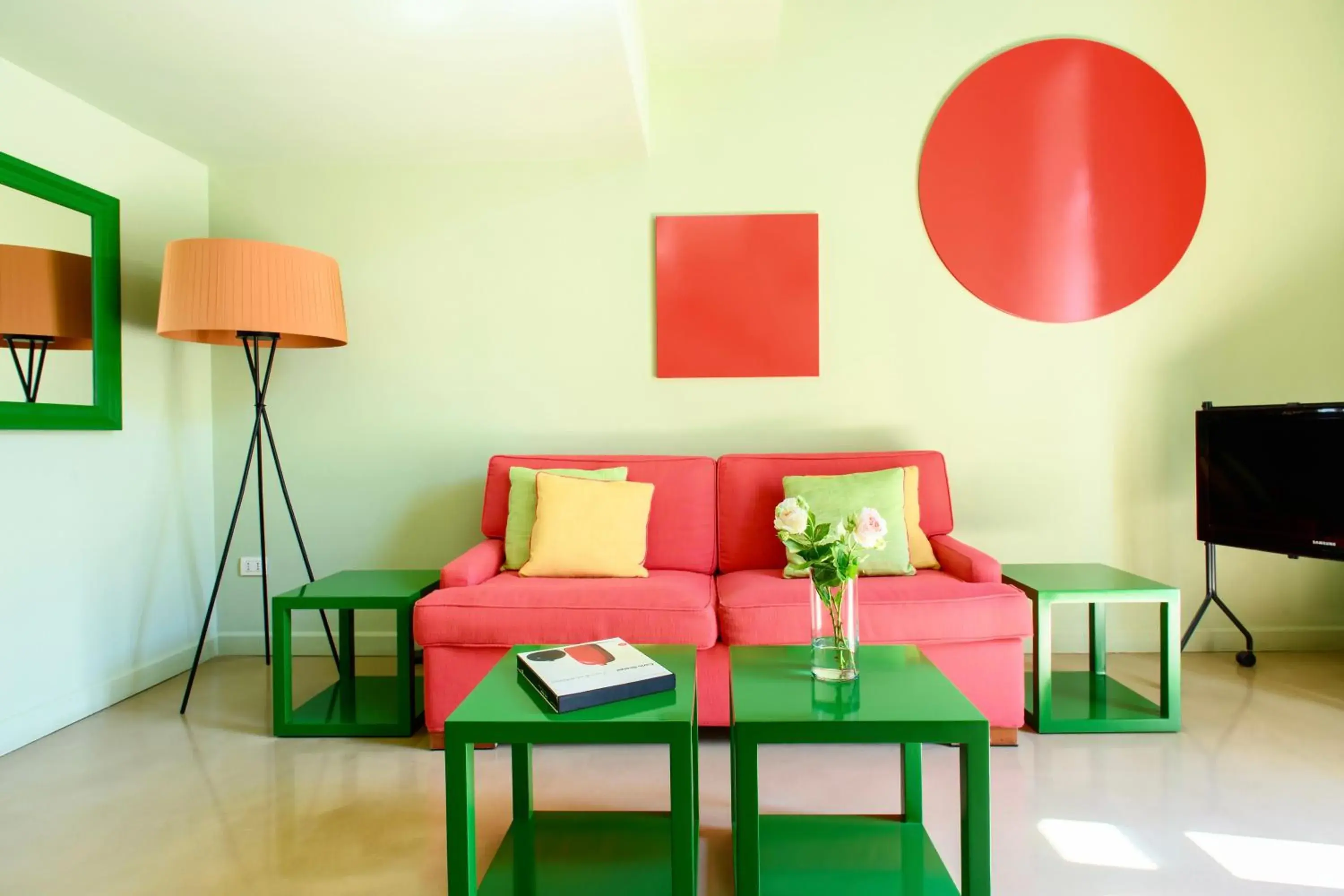 Living room in Prêtáloger Verdi 18 Living room in Prêtáloger Verdi 18