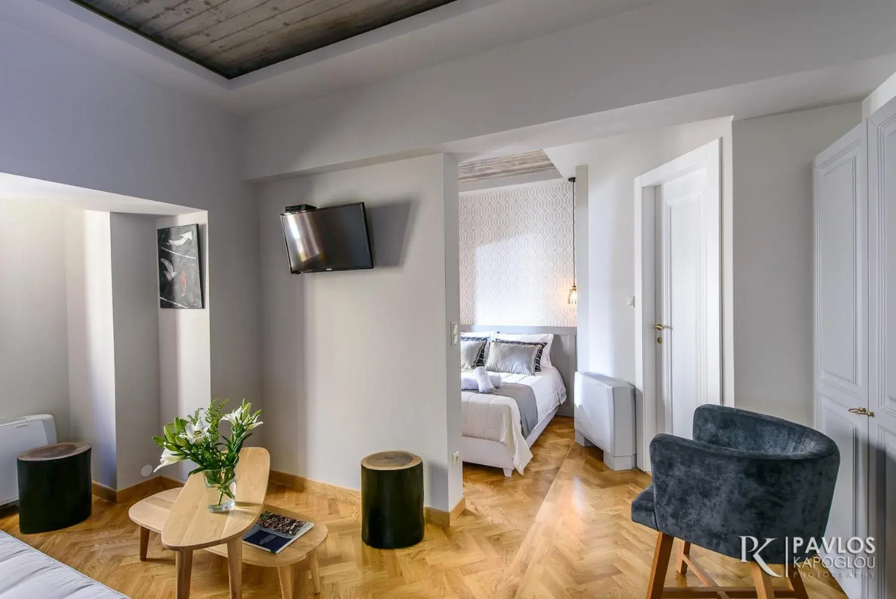 Bed in Candia Suites & Rooms Bed in Candia Suites & Rooms