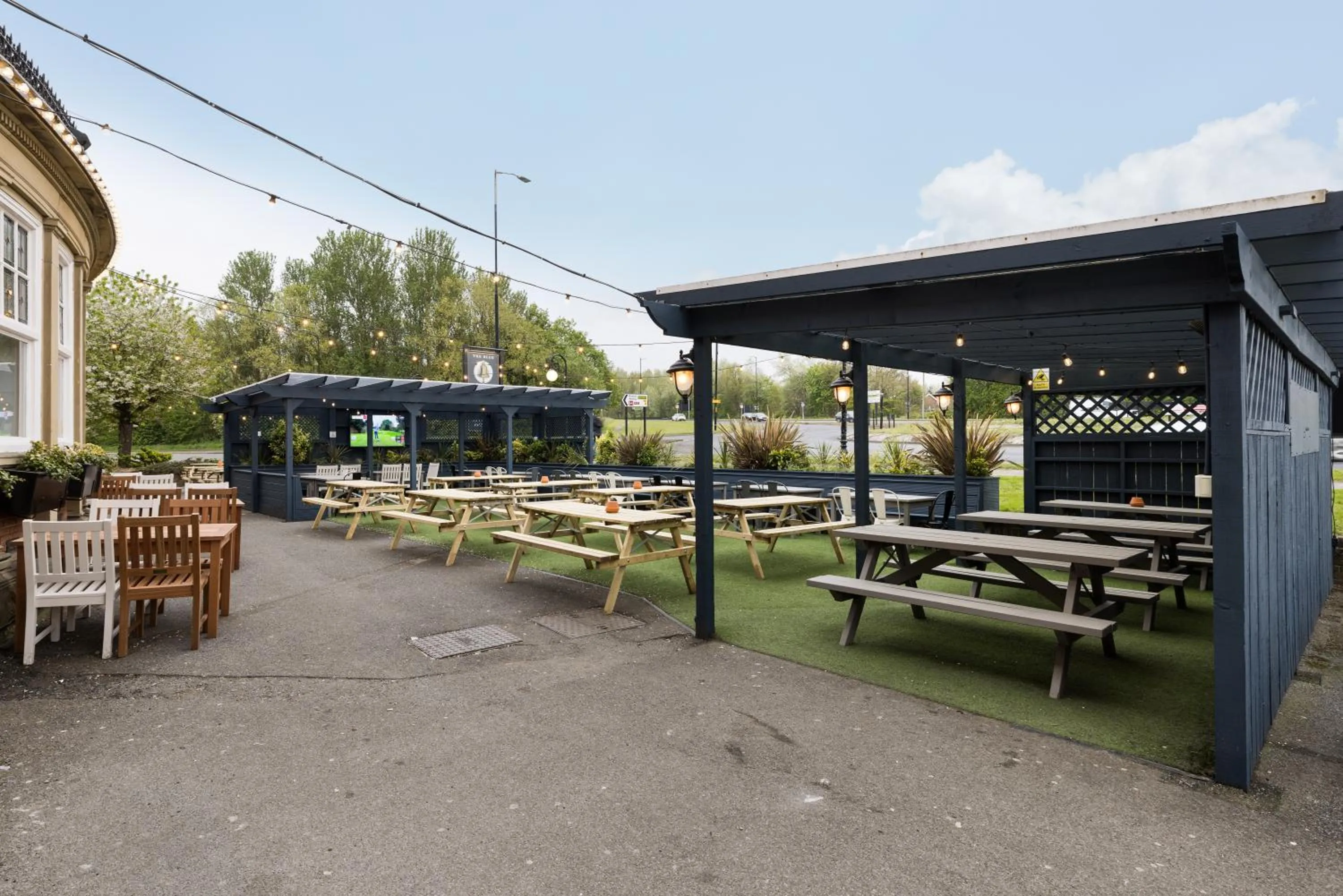 Garden in Blue Bell Lodge Hotel