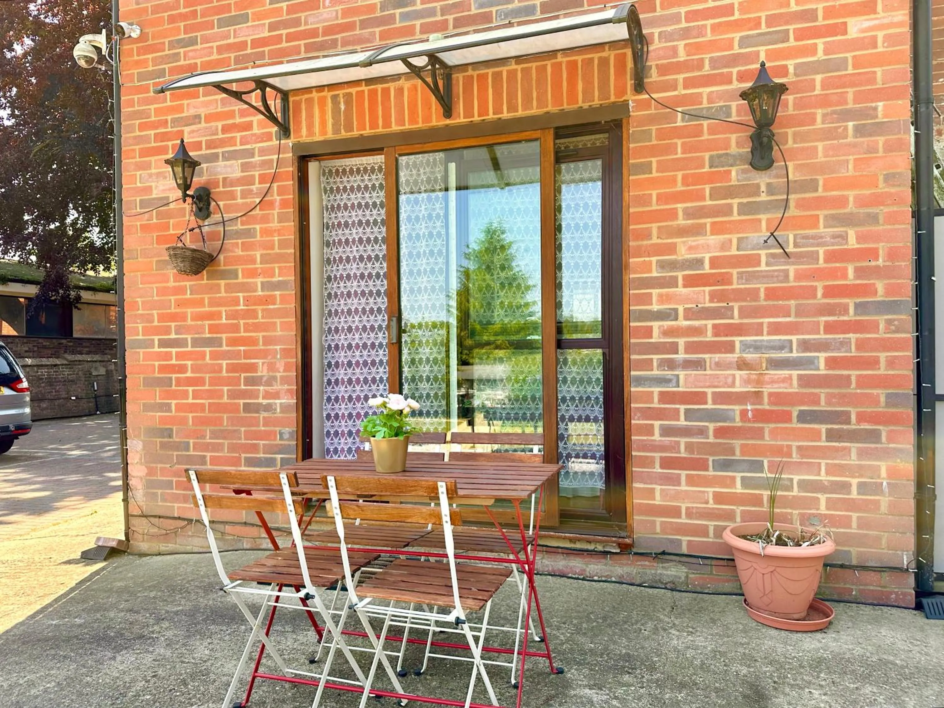 Patio in Anand Lodge