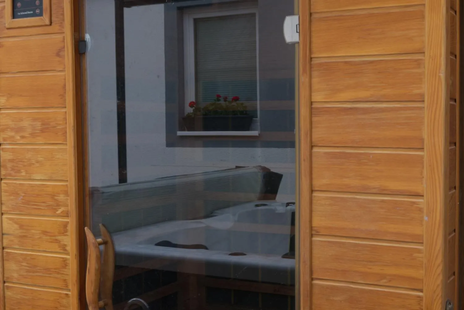 Garden in Gabriella Panzió