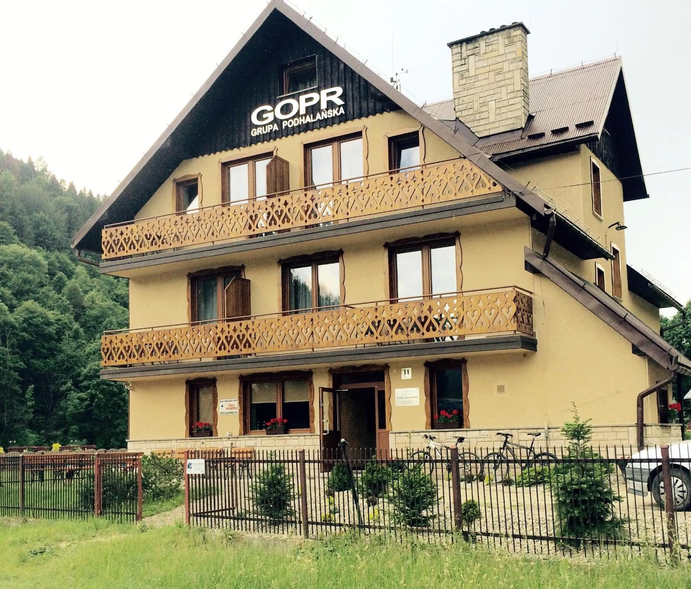 Facade/entrance in Goprówka