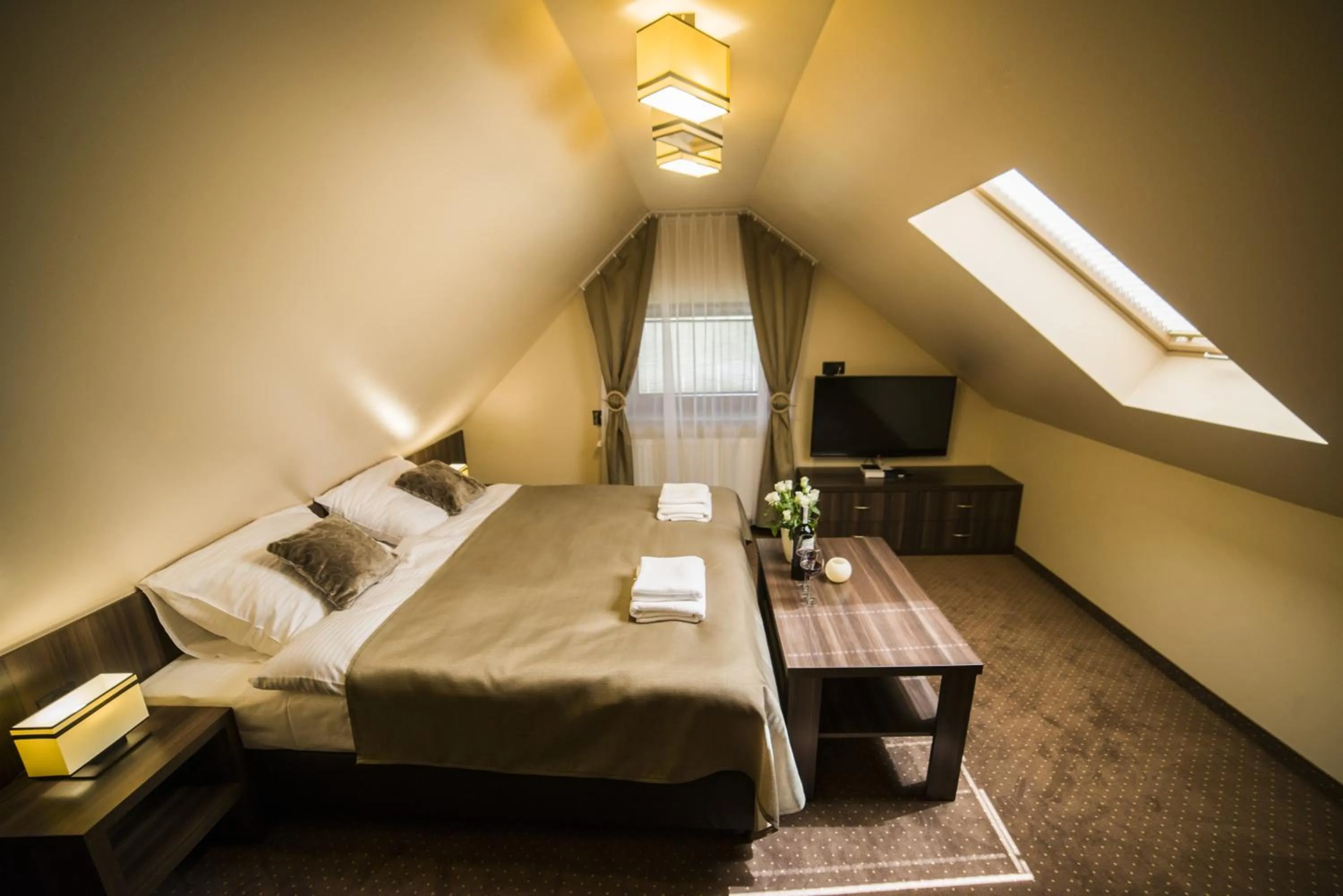 Bedroom, Bed in Goprówka