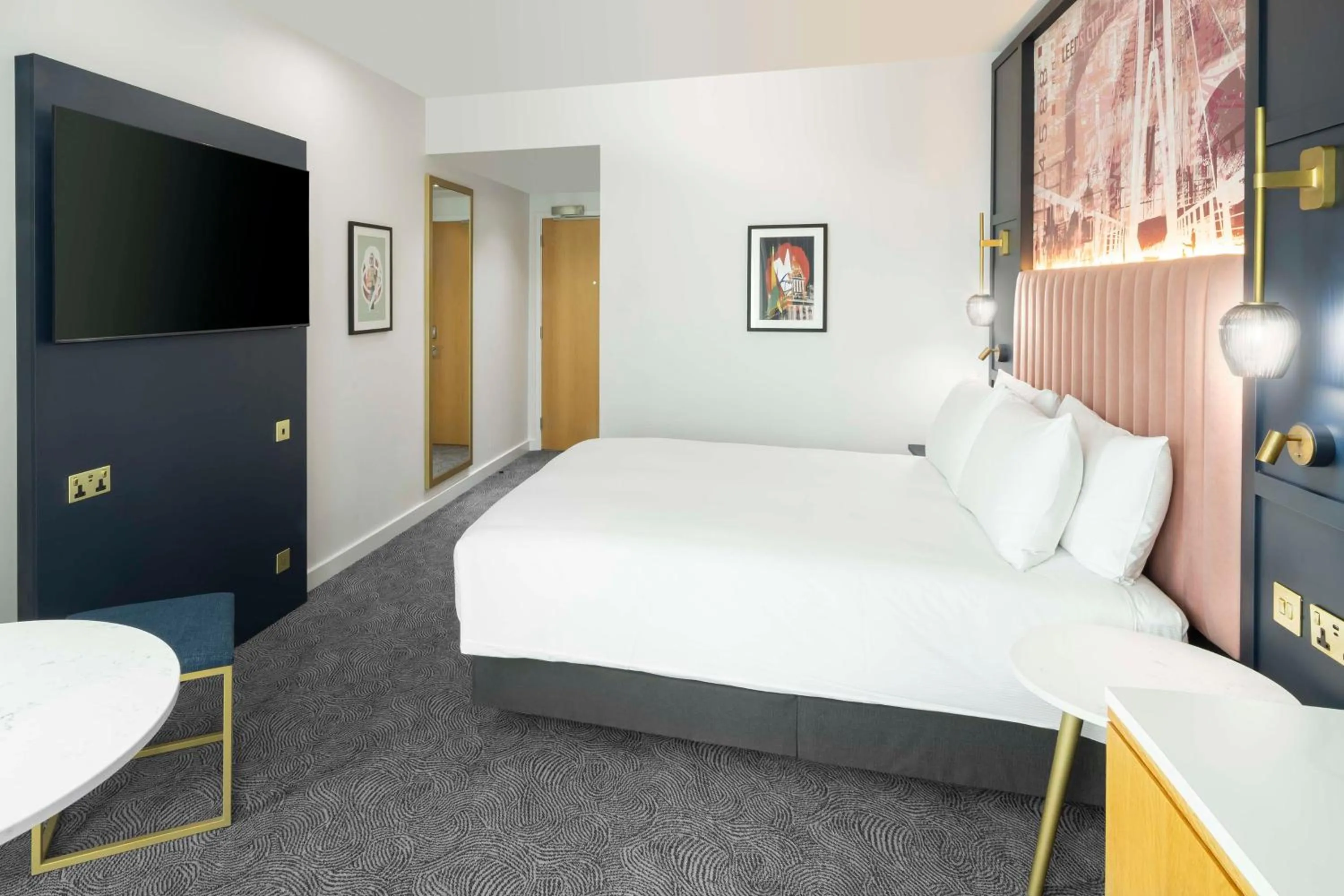 Bed in DoubleTree by Hilton Leeds