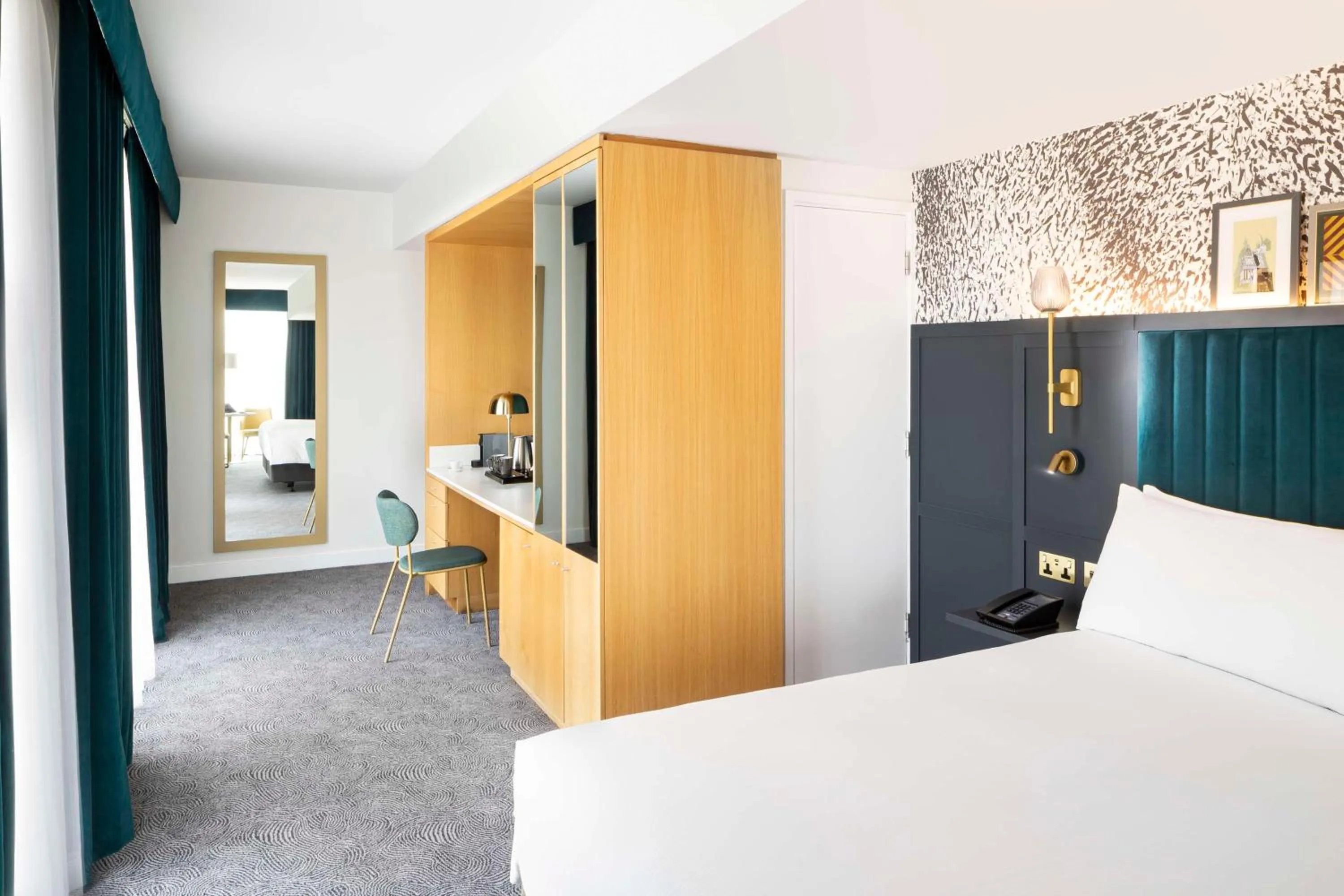 Bed in DoubleTree by Hilton Leeds