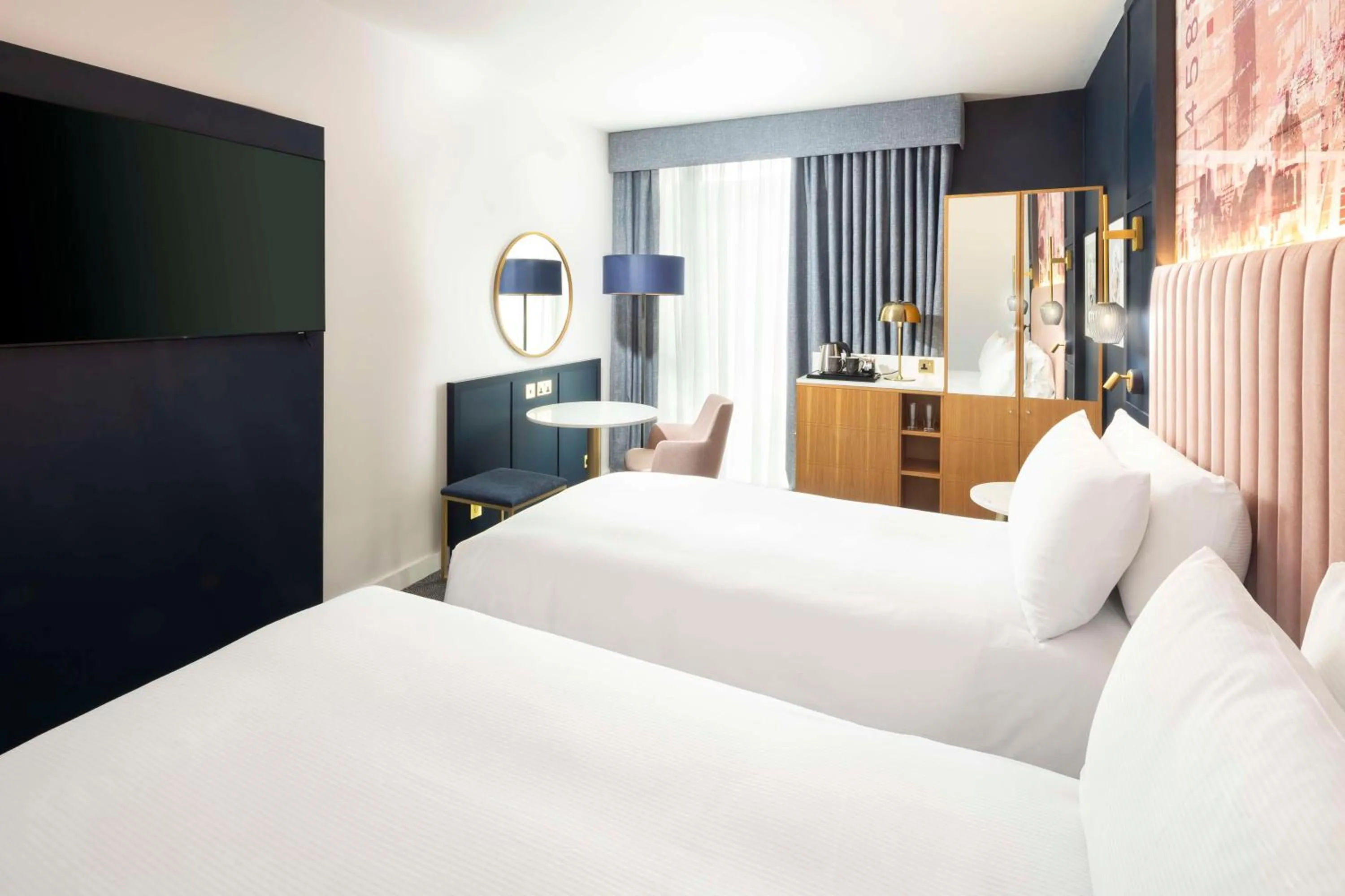 Bed in DoubleTree by Hilton Leeds