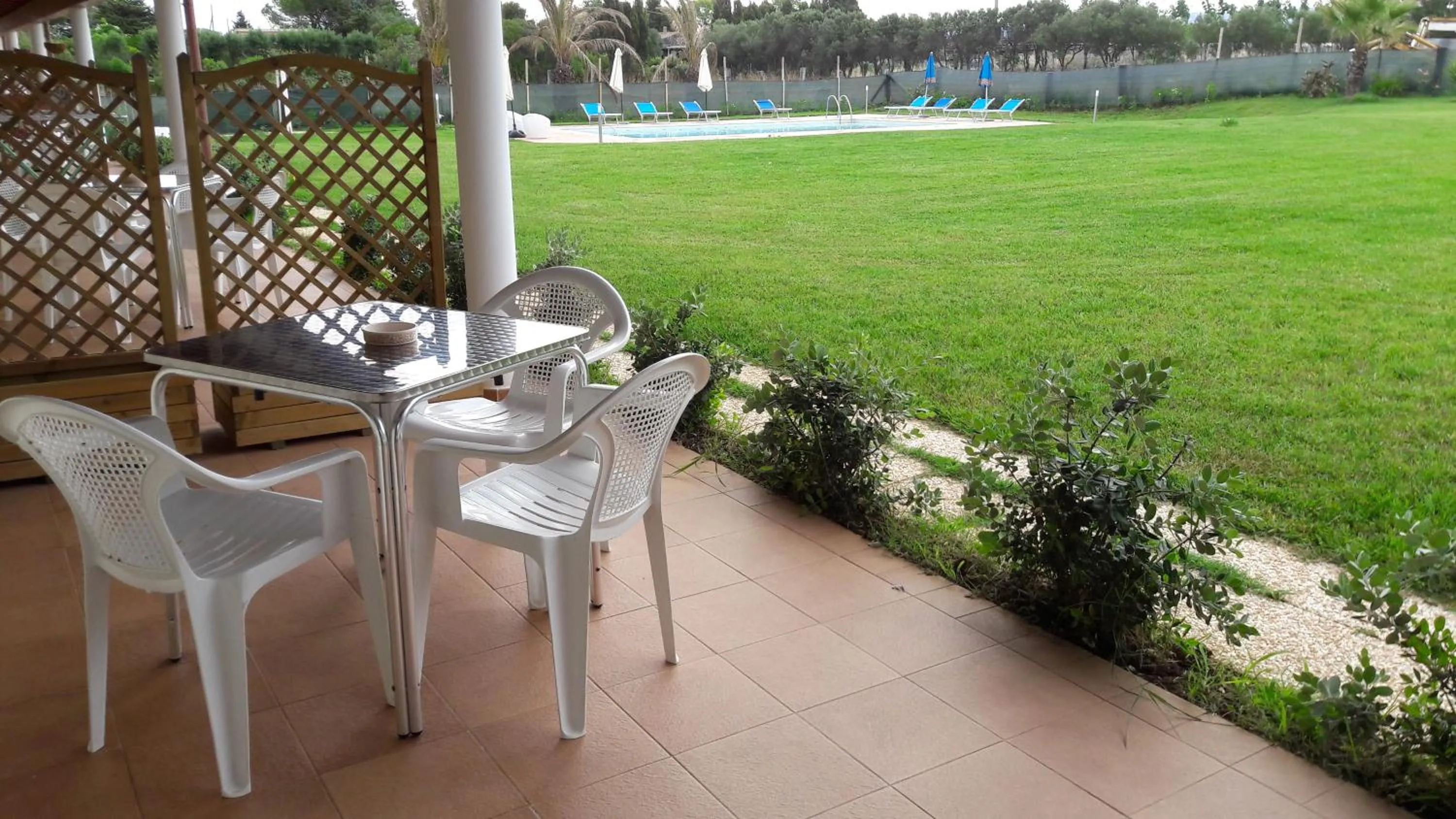 Garden view in Agliadò