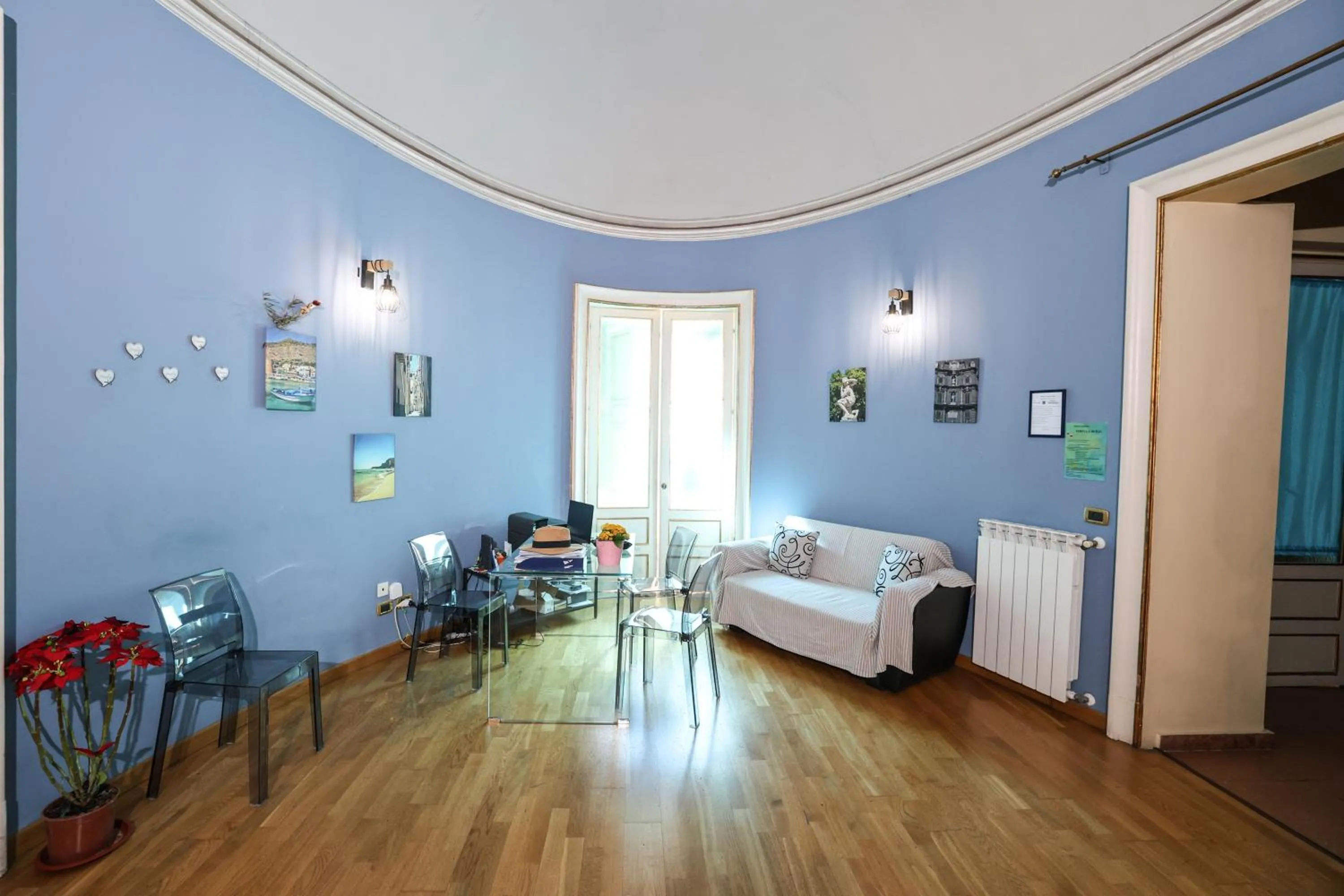 Living room, Bed in Antica Dimora