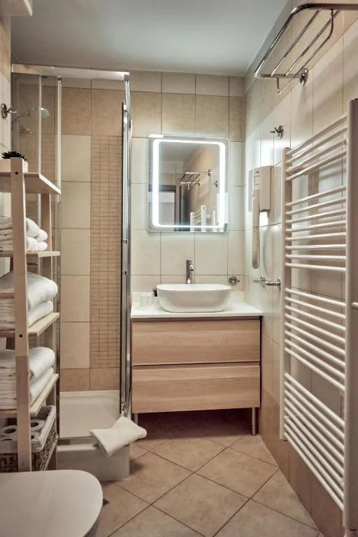 Shower in Vila Piranesi Apartments