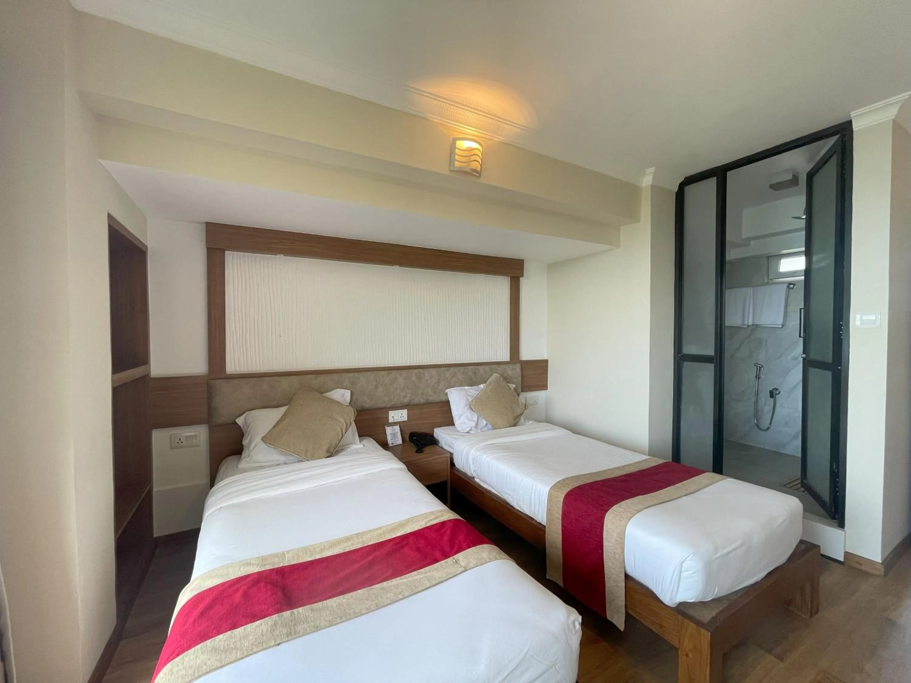 Bedroom, Bed in Hotel Himalayan Villa - Nagarkot