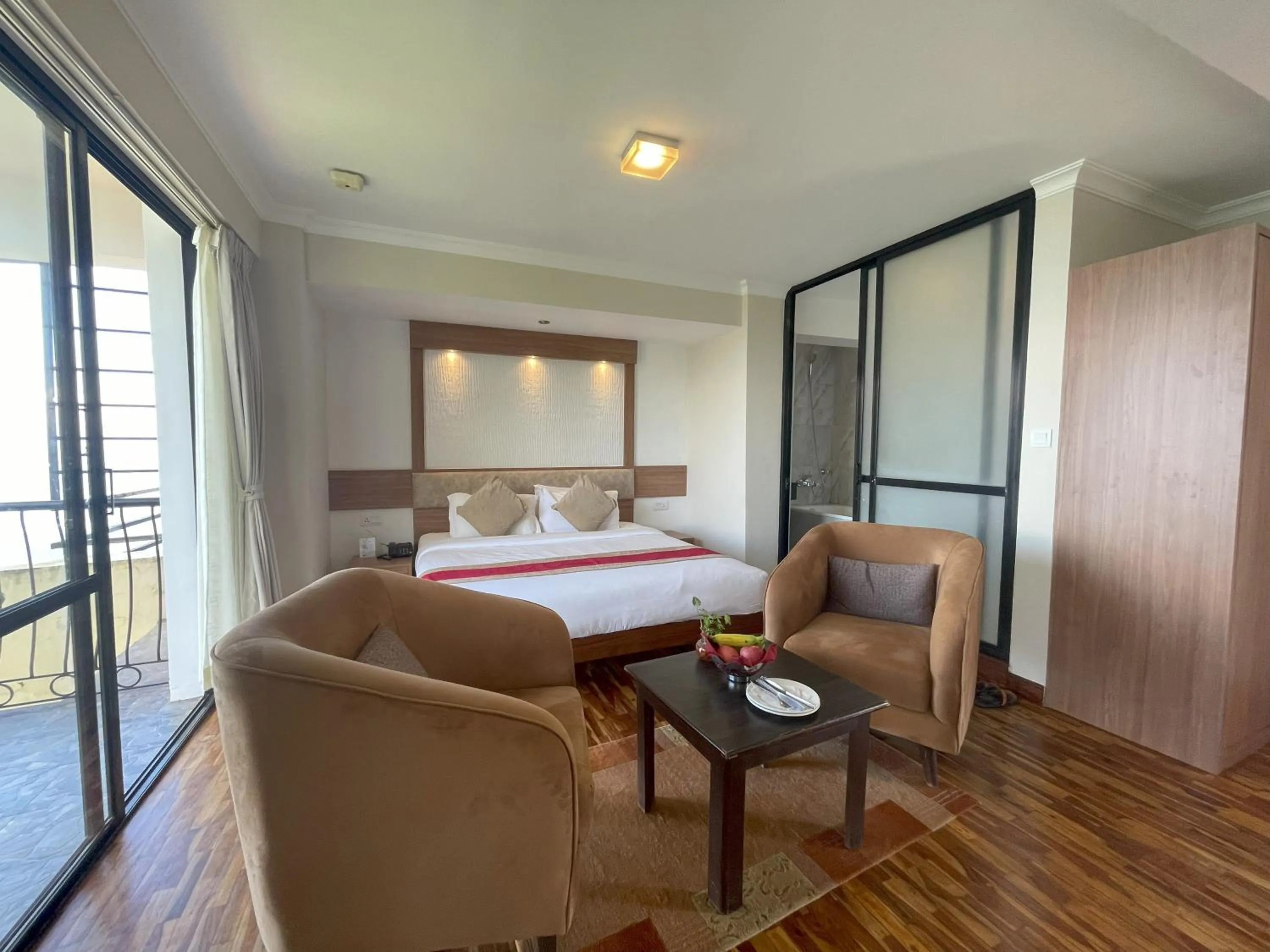 Bed in Hotel Himalayan Villa - Nagarkot