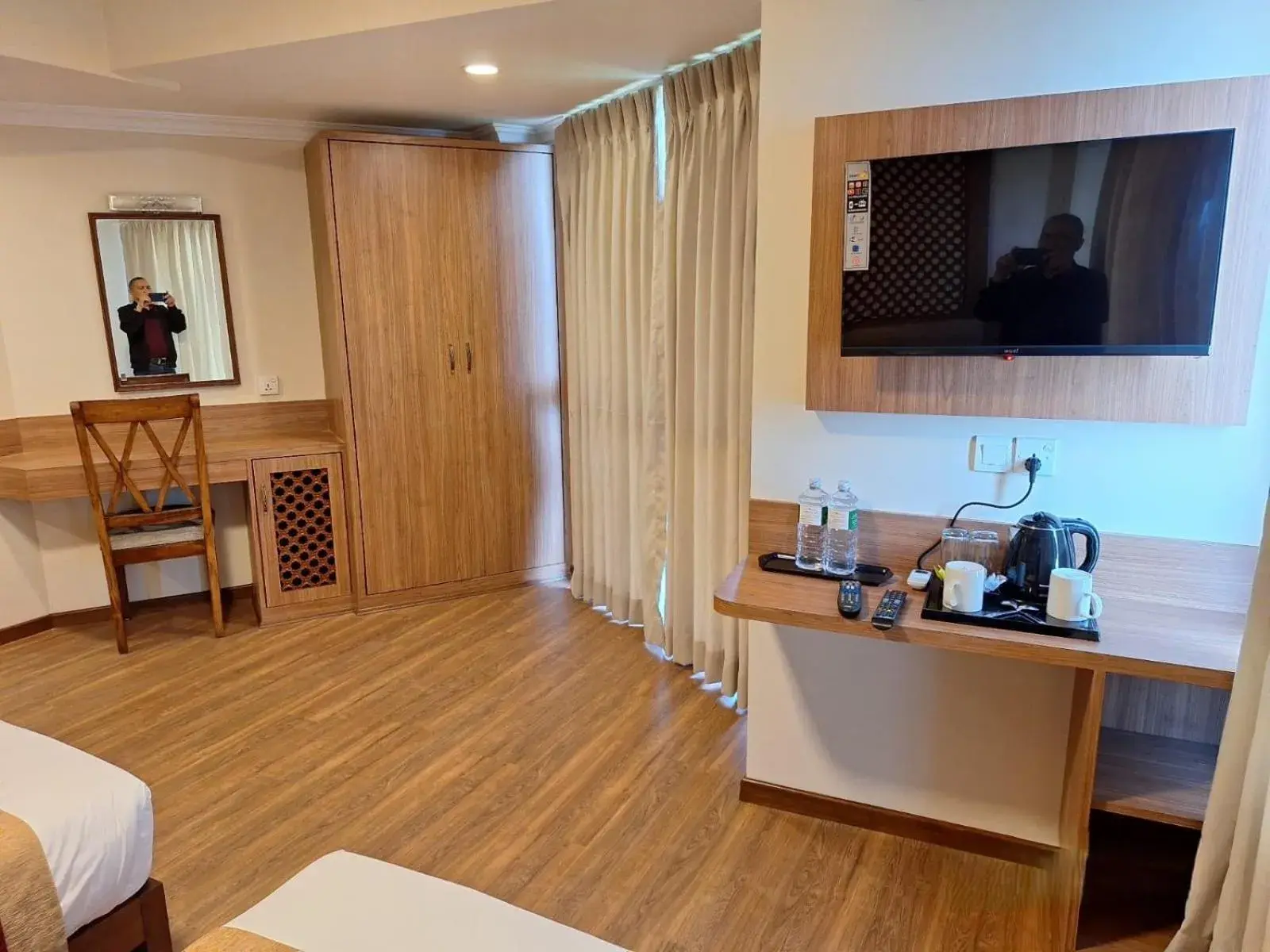 Bedroom, Bed in Hotel Himalayan Villa - Nagarkot Bedroom, Bed in Hotel Himalayan Villa - Nagarkot