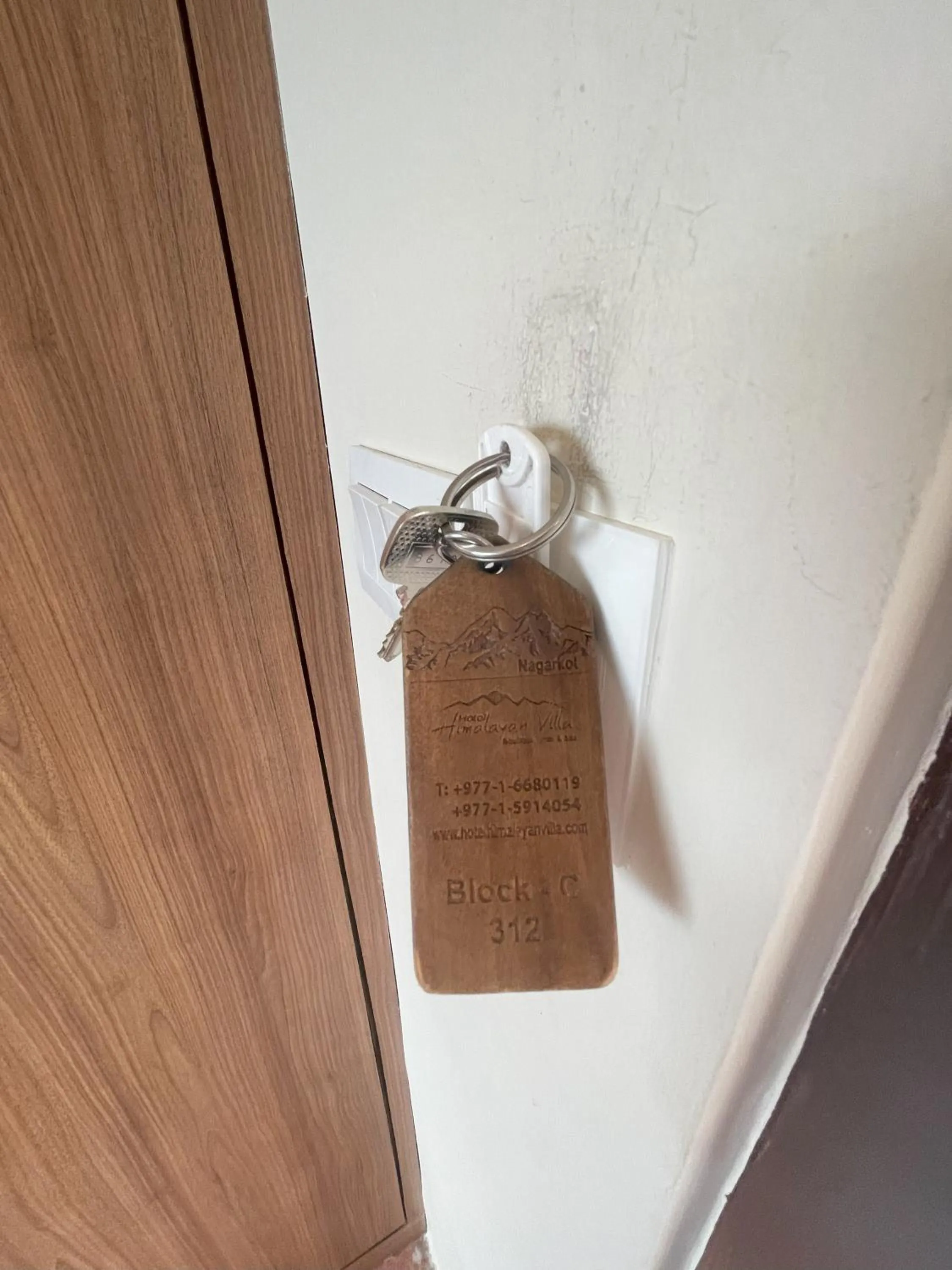 Text overlay in Hotel Himalayan Villa - Nagarkot