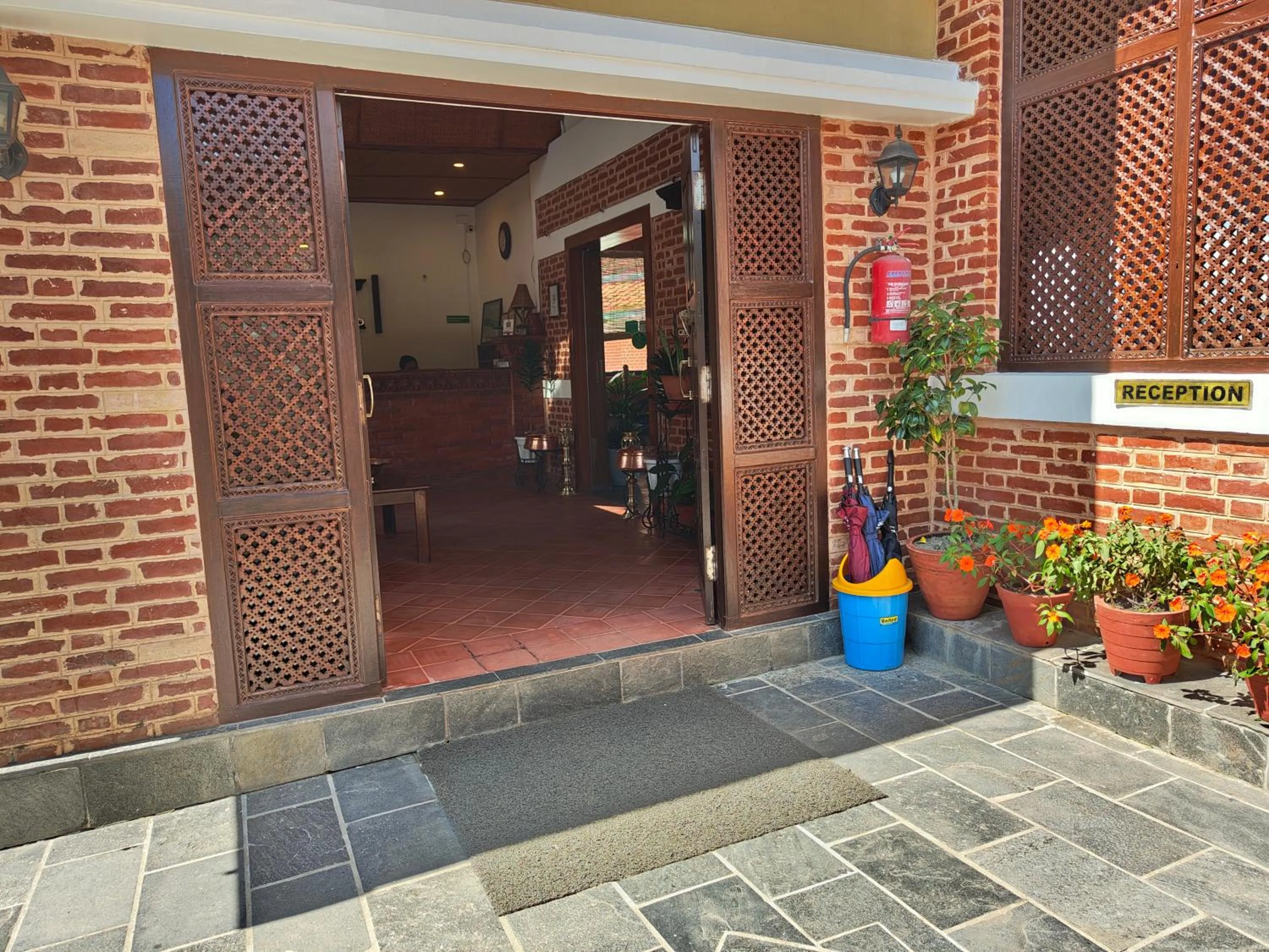 Facade/entrance in Hotel Himalayan Villa - Nagarkot