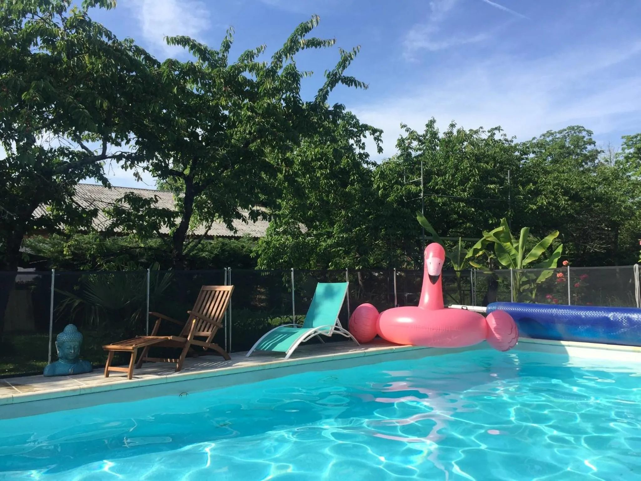 Garden in Villa Toulousaine