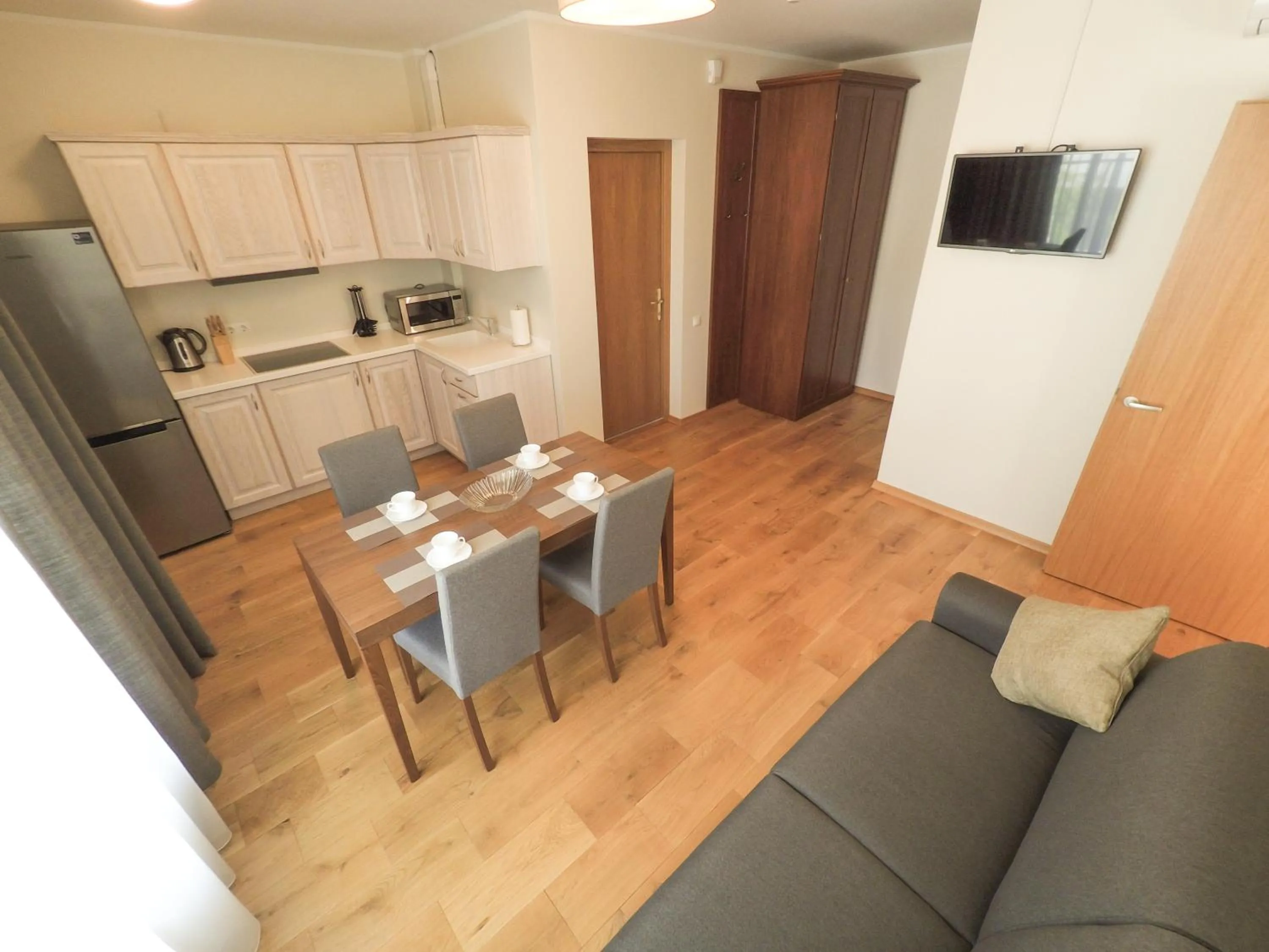 Bed in BaltHouse Apartments