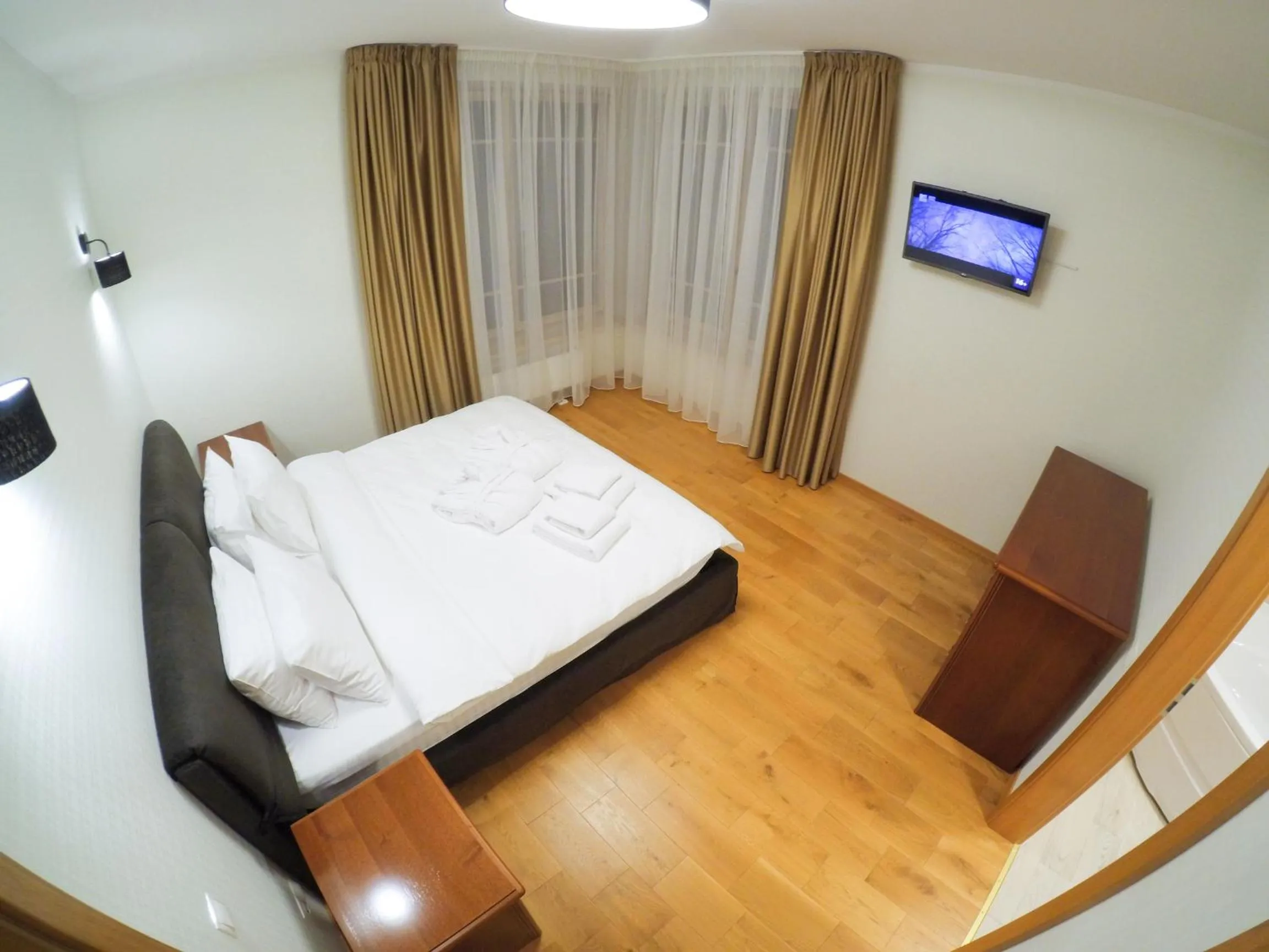 Toilet in BaltHouse Apartments