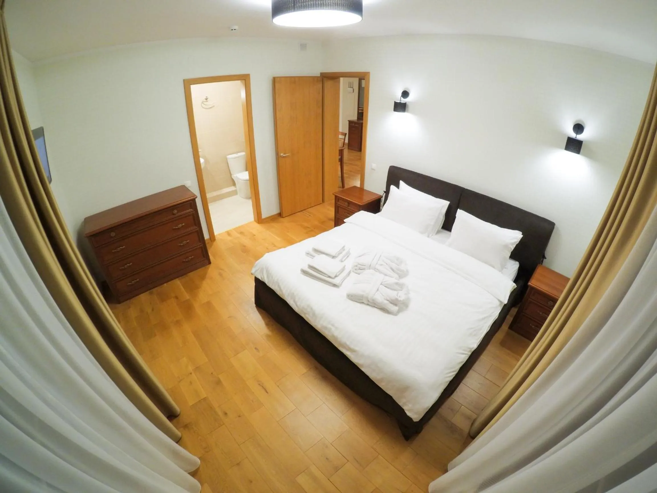 Shower in BaltHouse Apartments