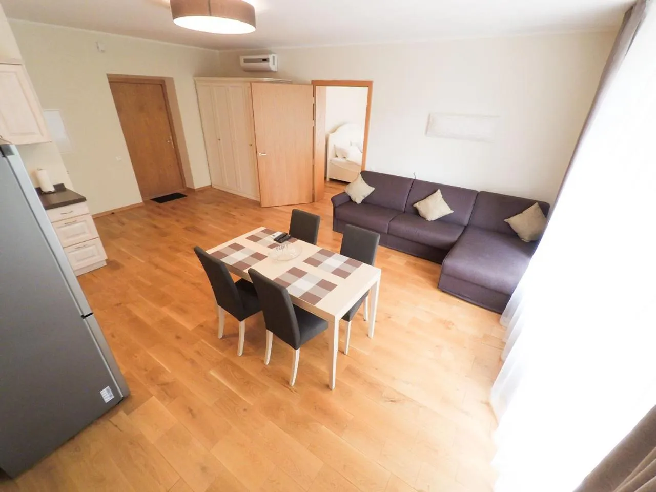 Living room in BaltHouse Apartments