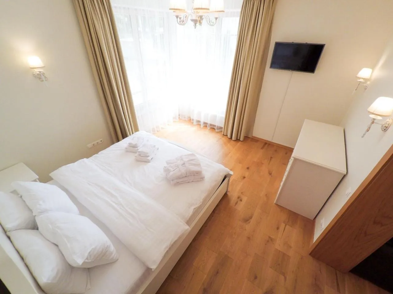 Bed in BaltHouse Apartments