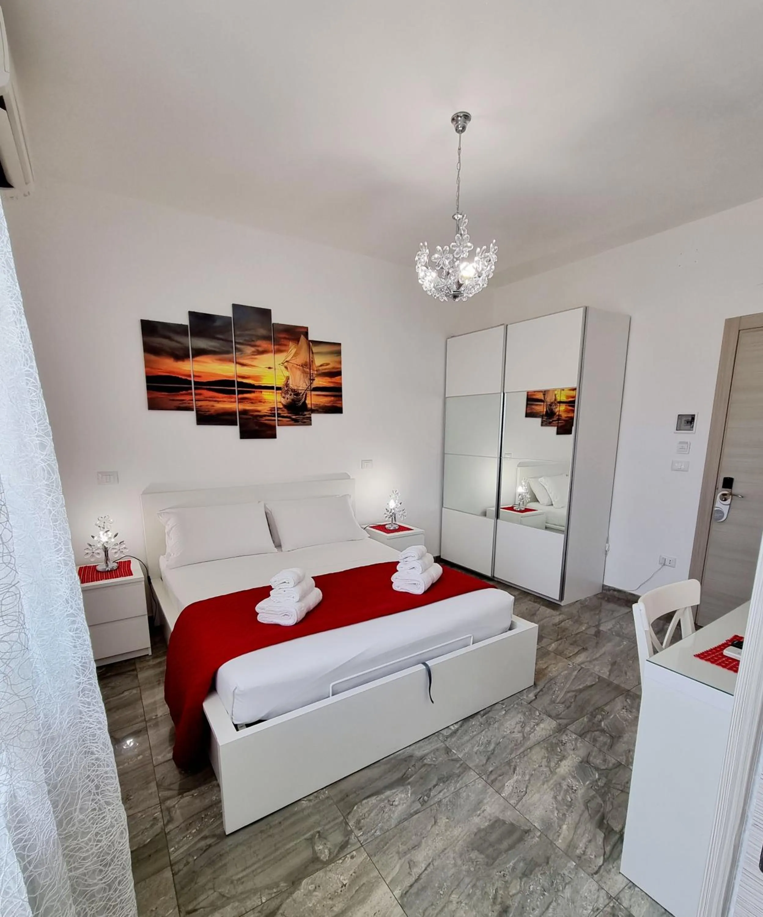 Bed in Albatros B&B Porto Cesareo