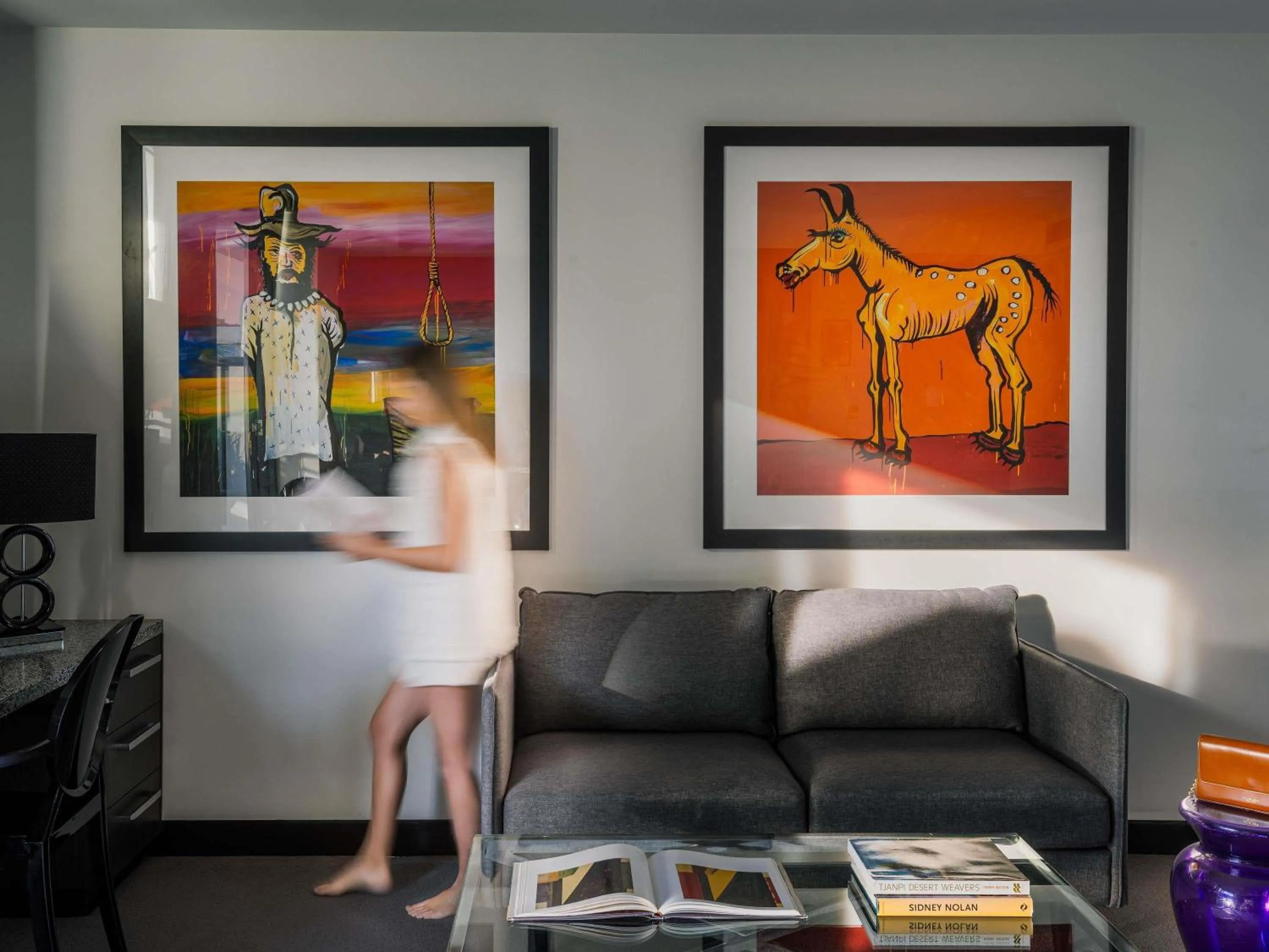 Bedroom in The Cullen Melbourne - Art Series