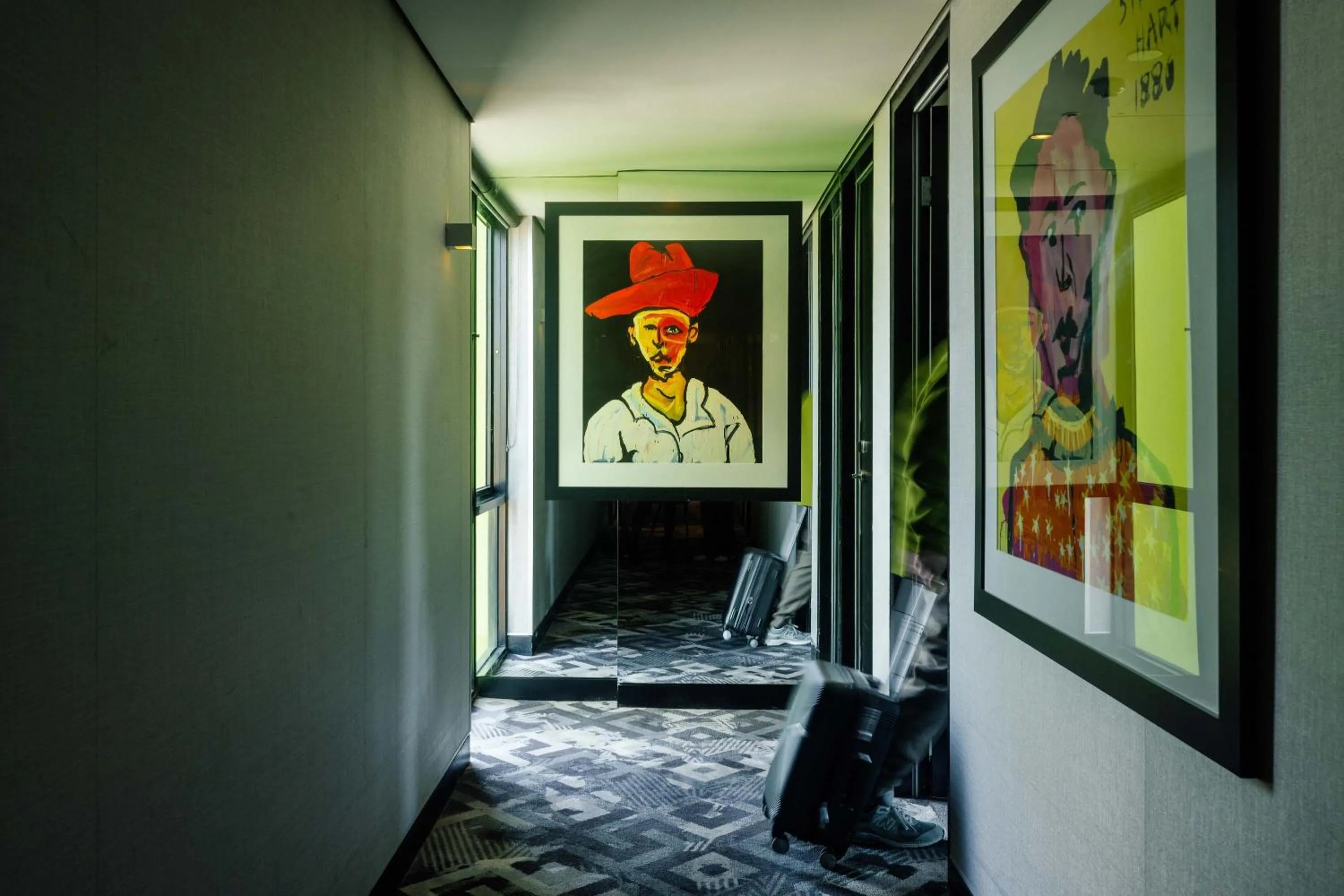 Bedroom in The Cullen Melbourne - Art Series