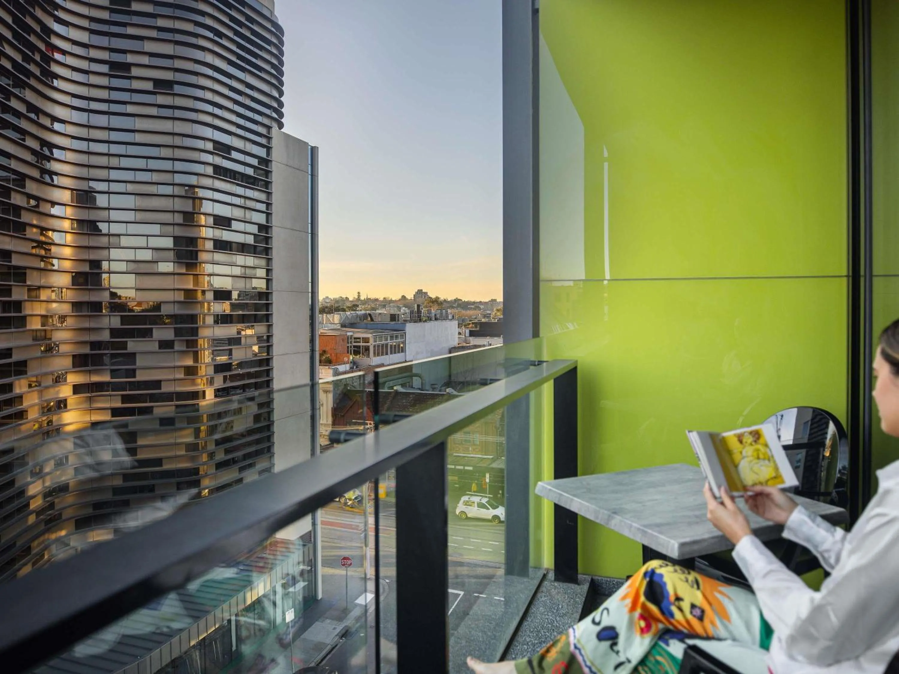 Bedroom in The Cullen Melbourne - Art Series