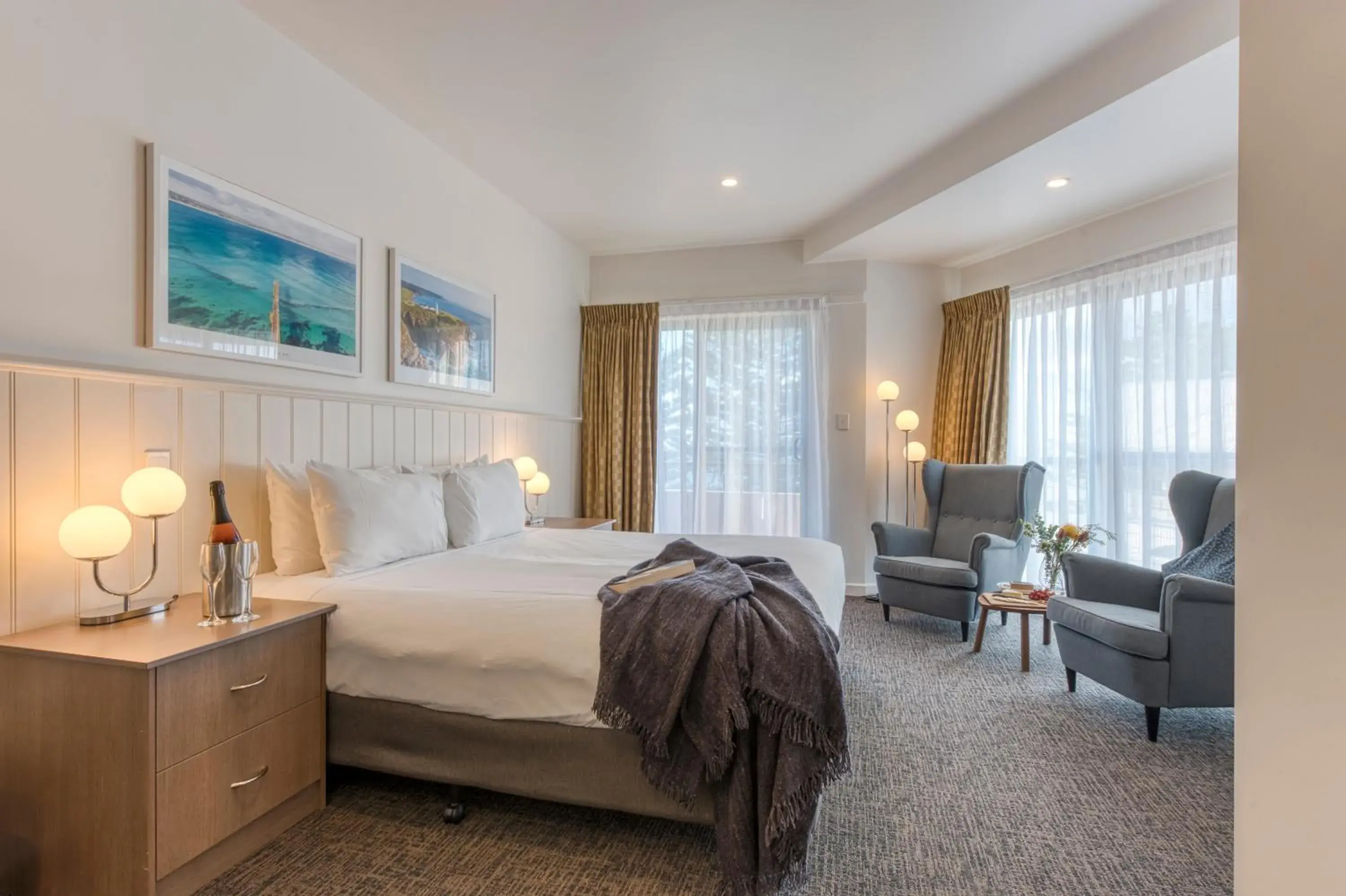 Bed in Ozone Hotel Kangaroo Island Bed in Ozone Hotel Kangaroo Island