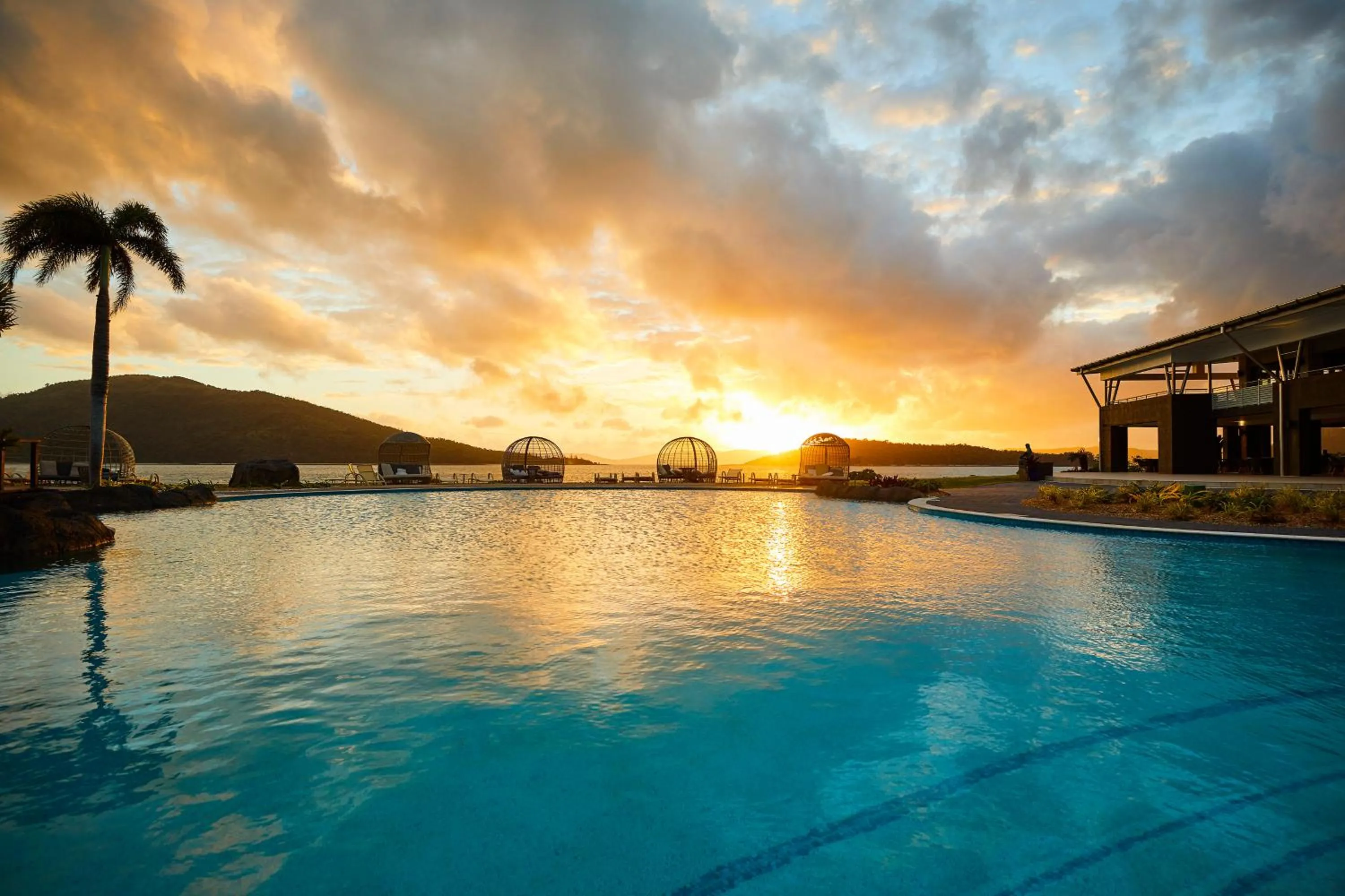 Swimming pool in Daydream Island Resort