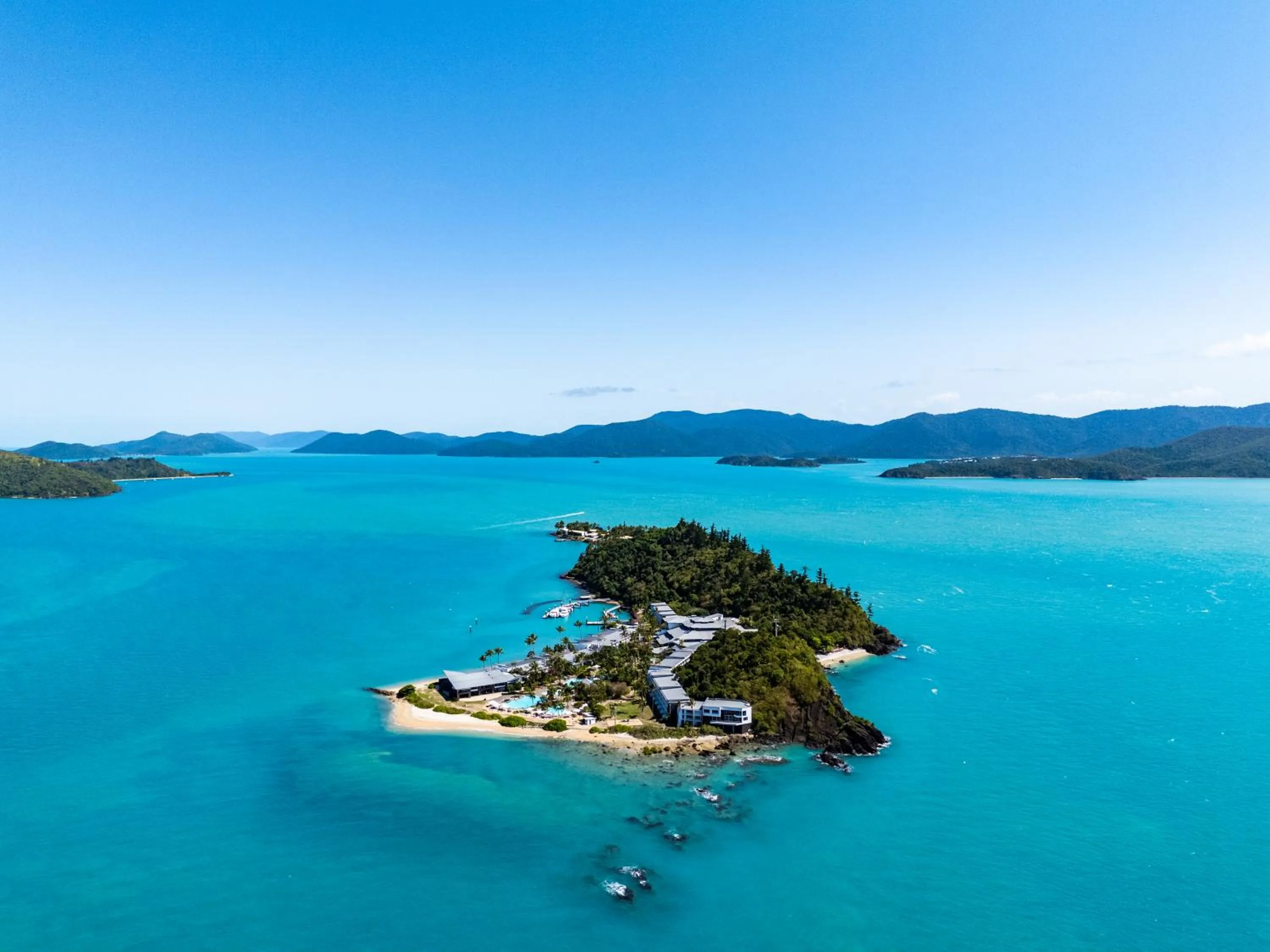 Natural landscape in Daydream Island Resort