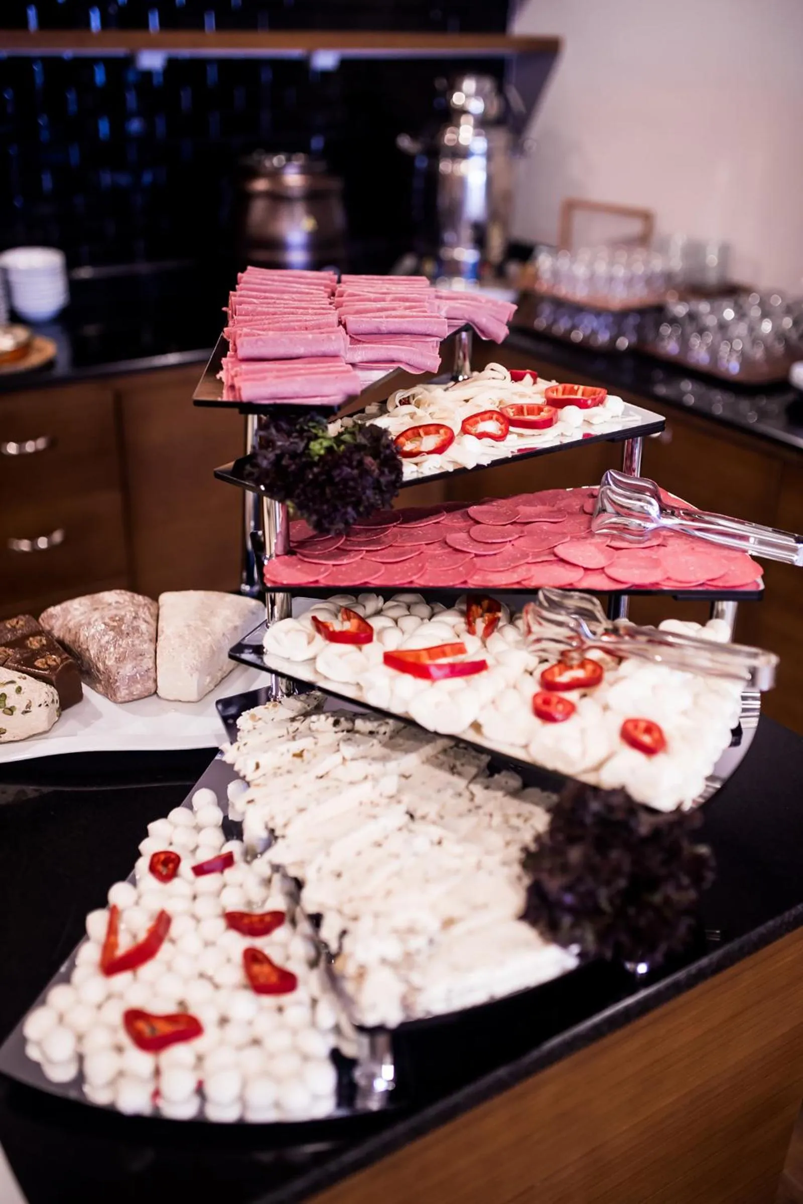 Buffet breakfast in Aripsas Hotel