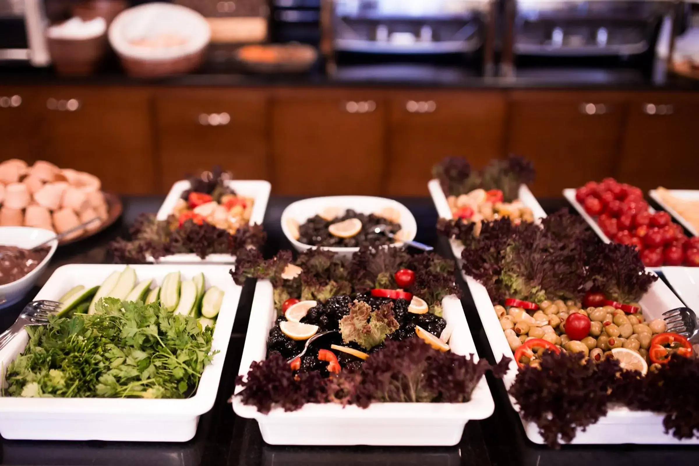 Buffet breakfast in Aripsas Hotel Buffet breakfast in Aripsas Hotel