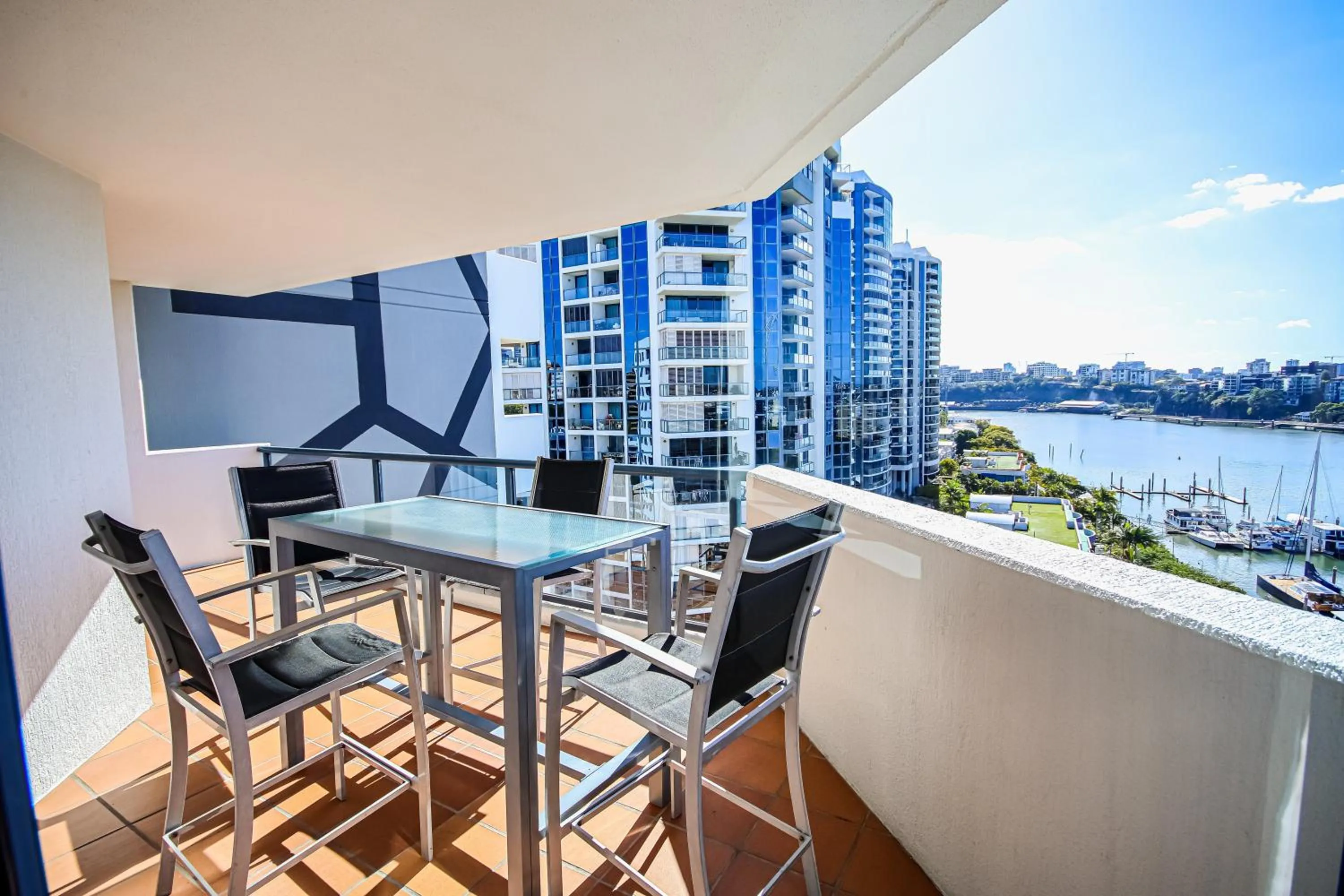 Balcony/Terrace in Dockside Brisbane