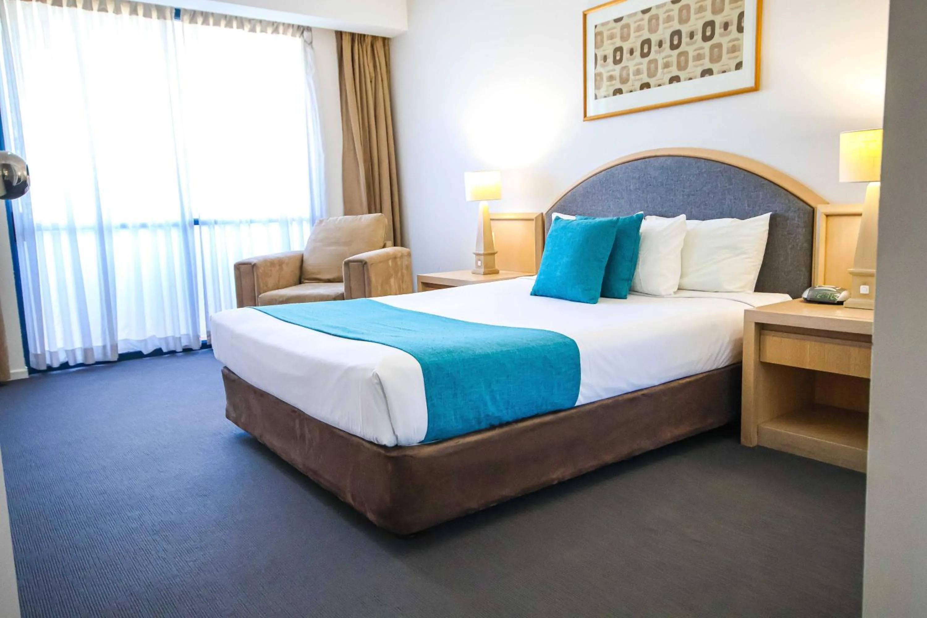 Bedroom, Bed in Dockside Brisbane