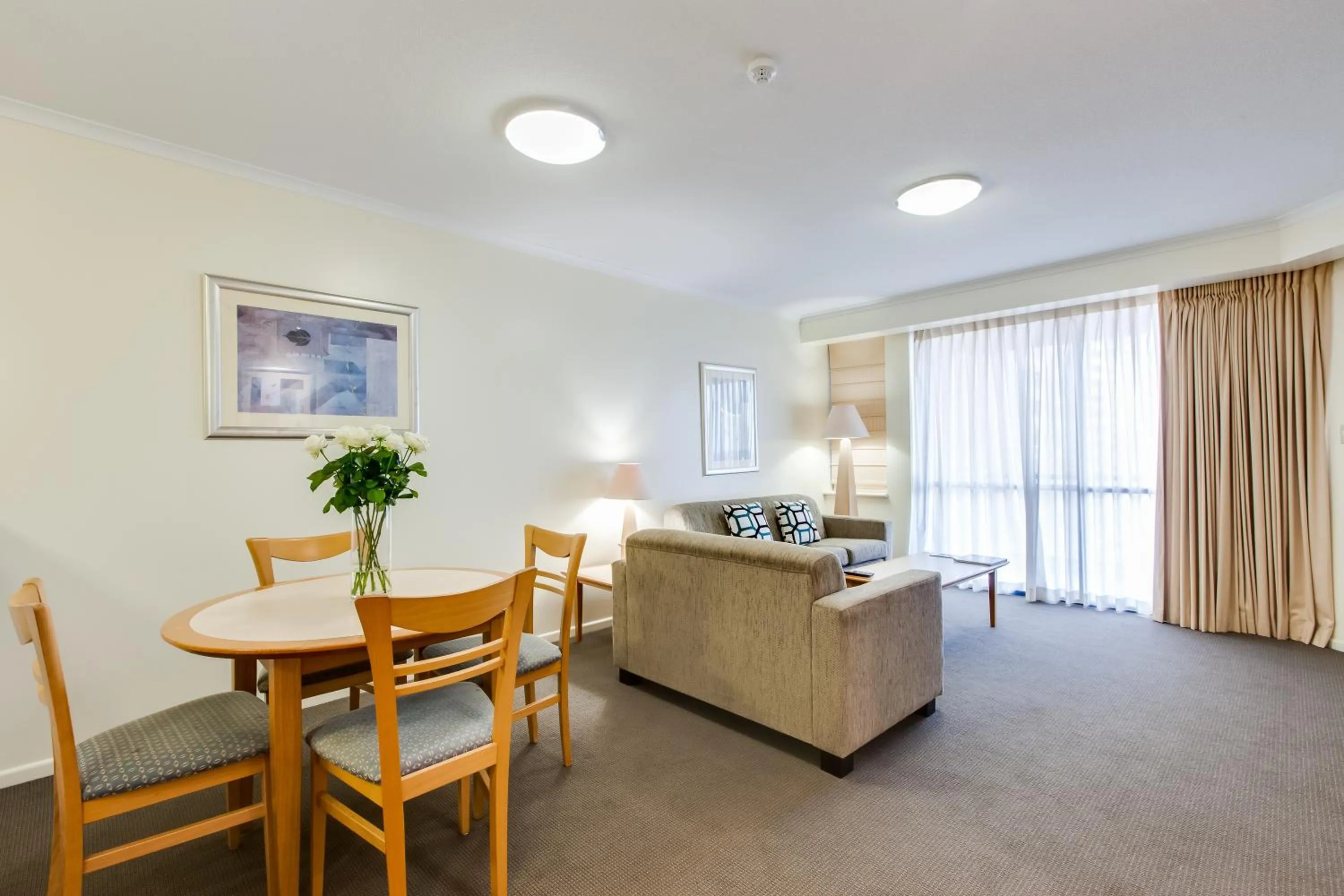 Seating area in Dockside Brisbane