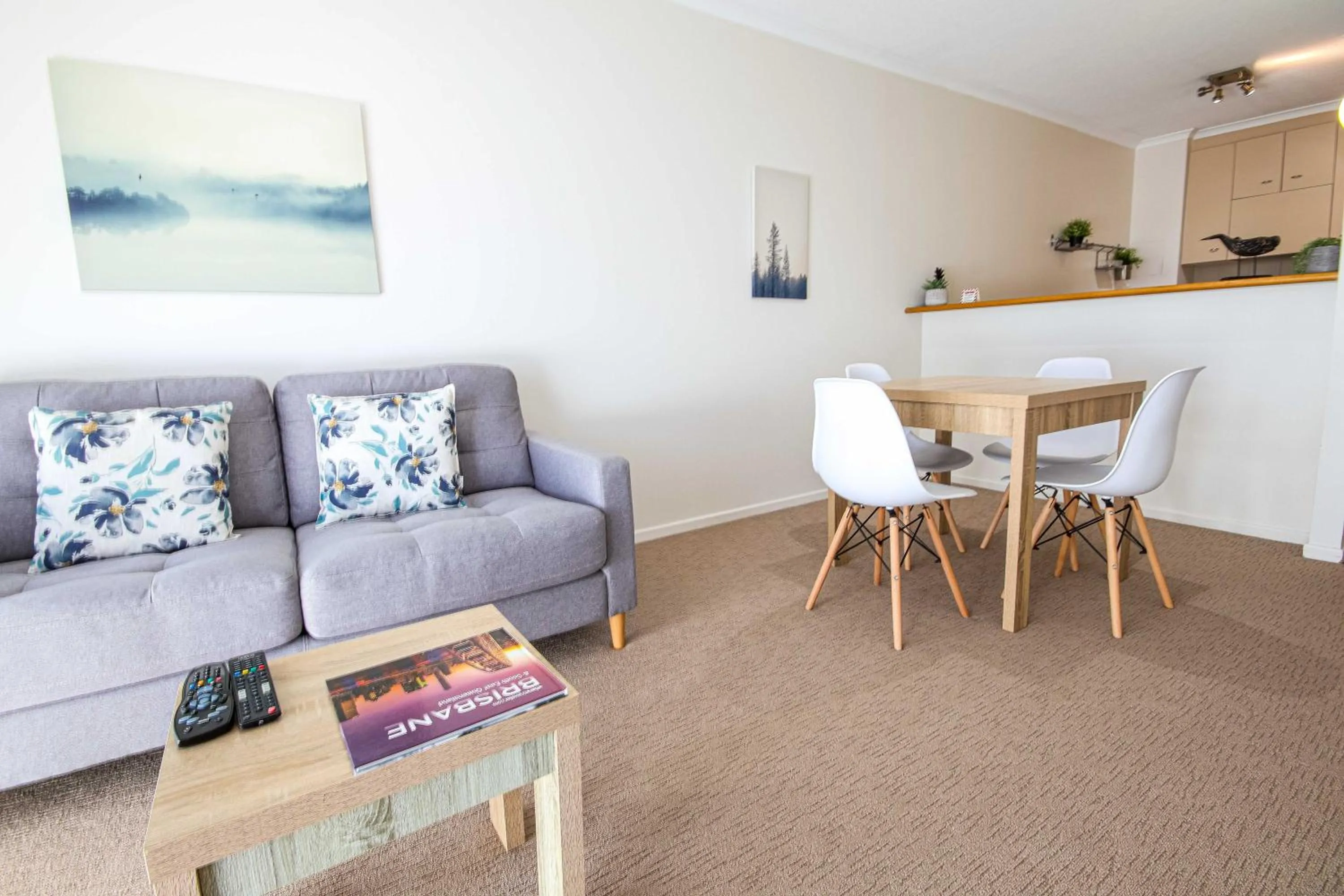 Dining area in Dockside Brisbane
