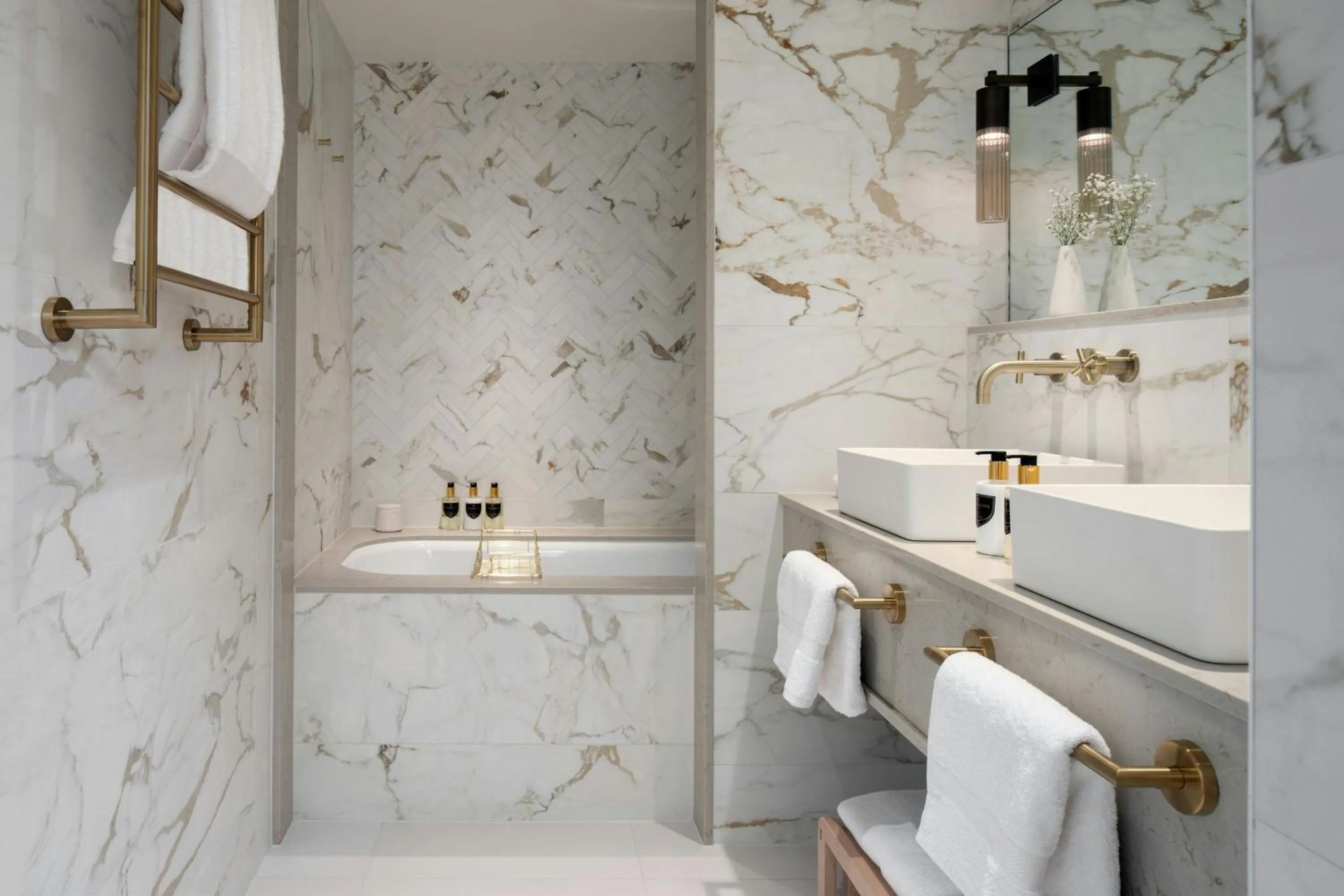 Bathroom in Montcalm Mayfair, Autograph Collection