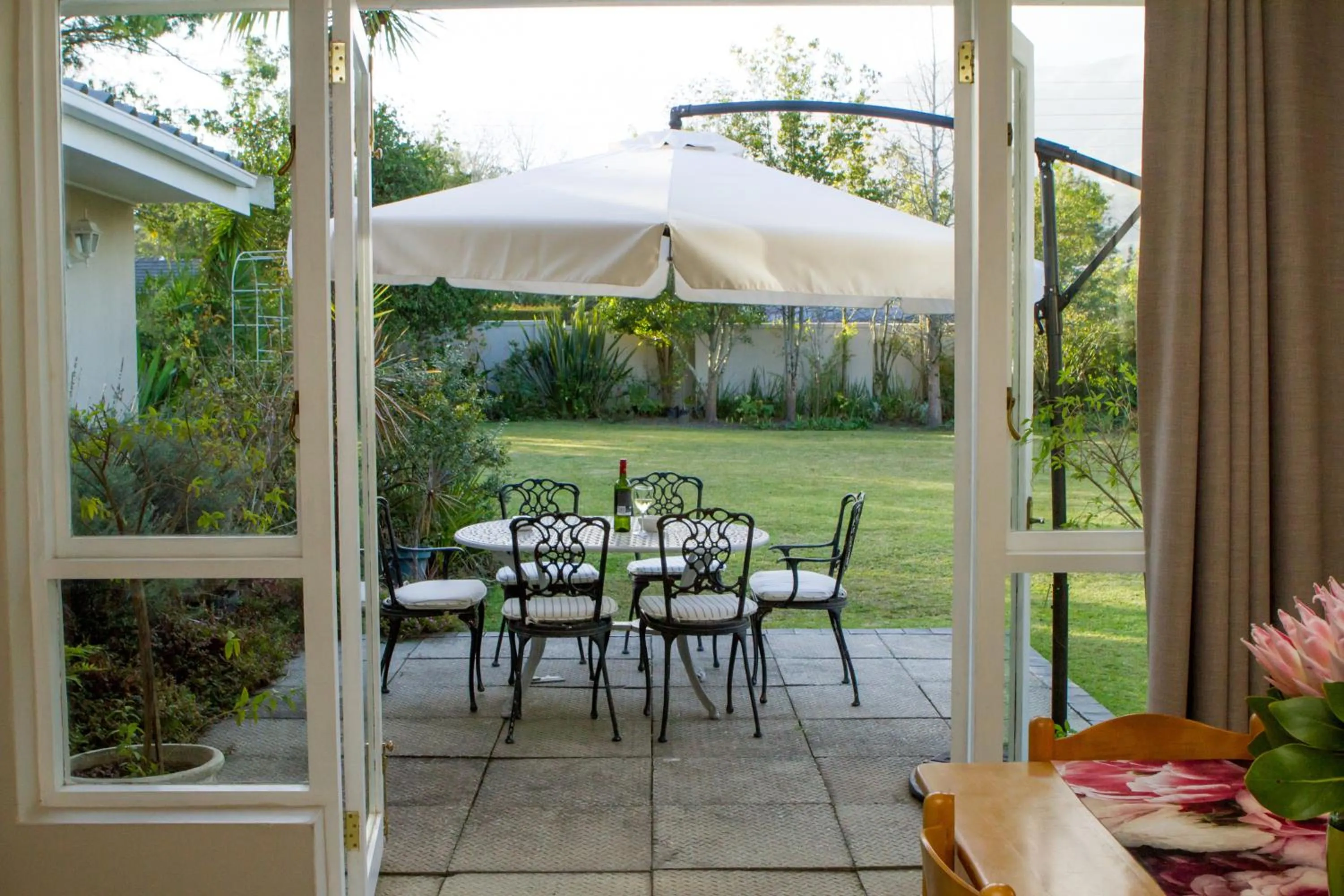 Garden in Cherry Berry Lodge