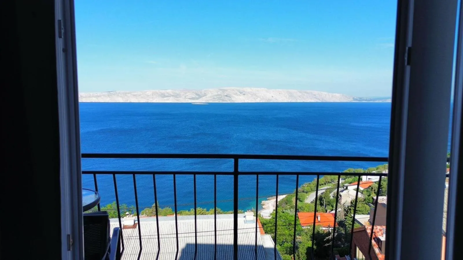 Balcony/Terrace in Apartments Tereza