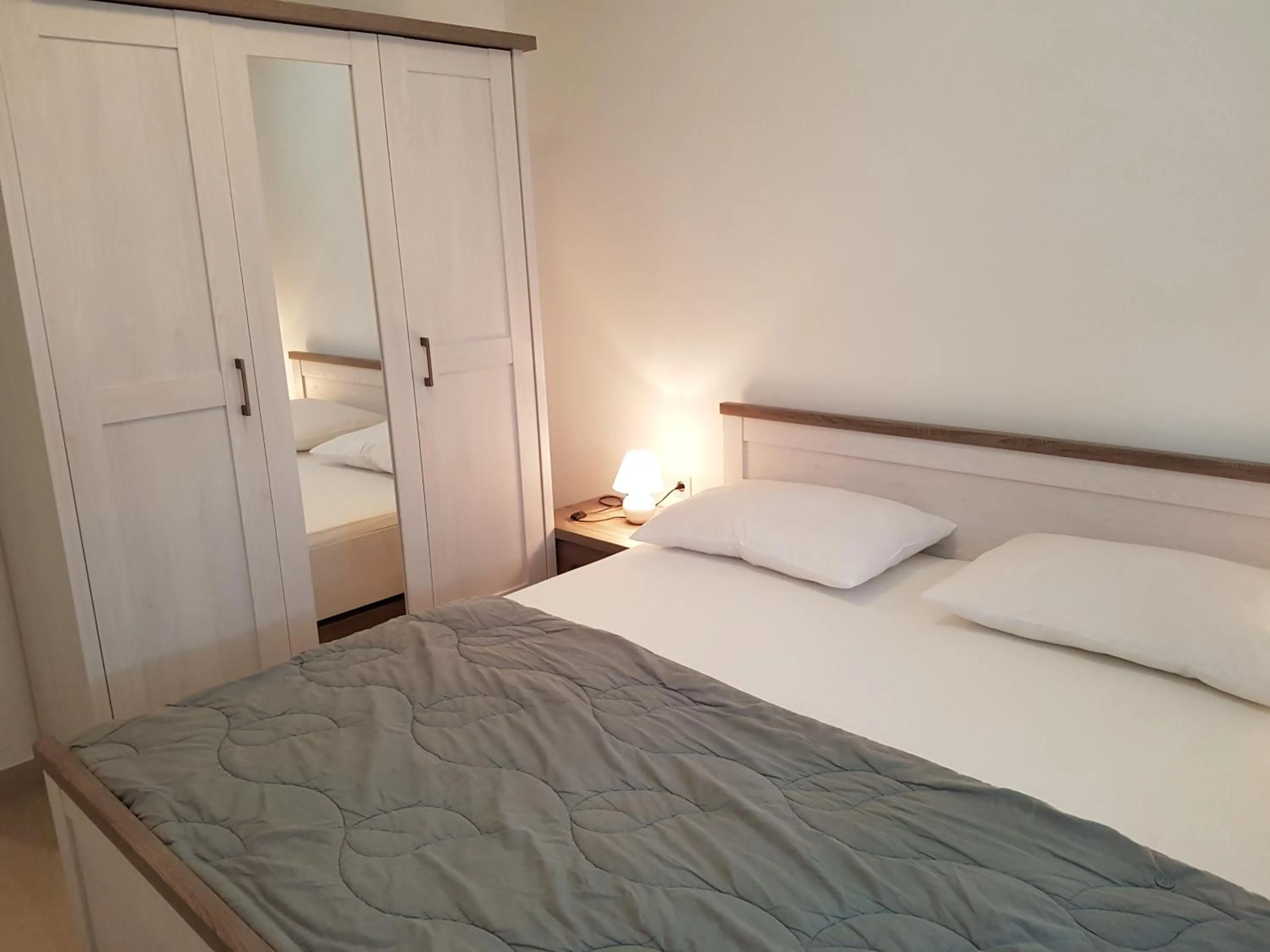 Bed in Apartments Tereza