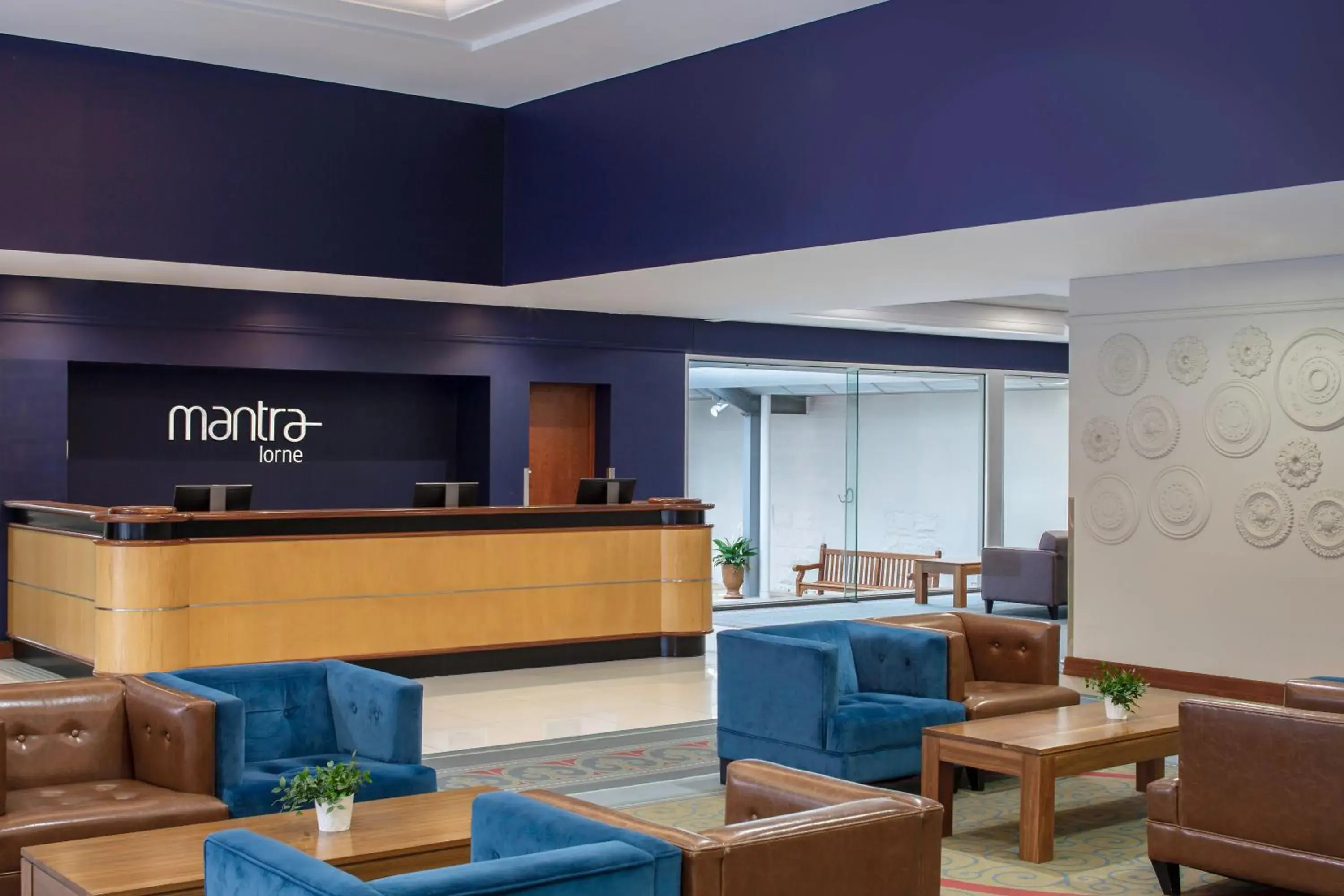 Lobby or reception in Mantra Lorne Lobby or reception in Mantra Lorne