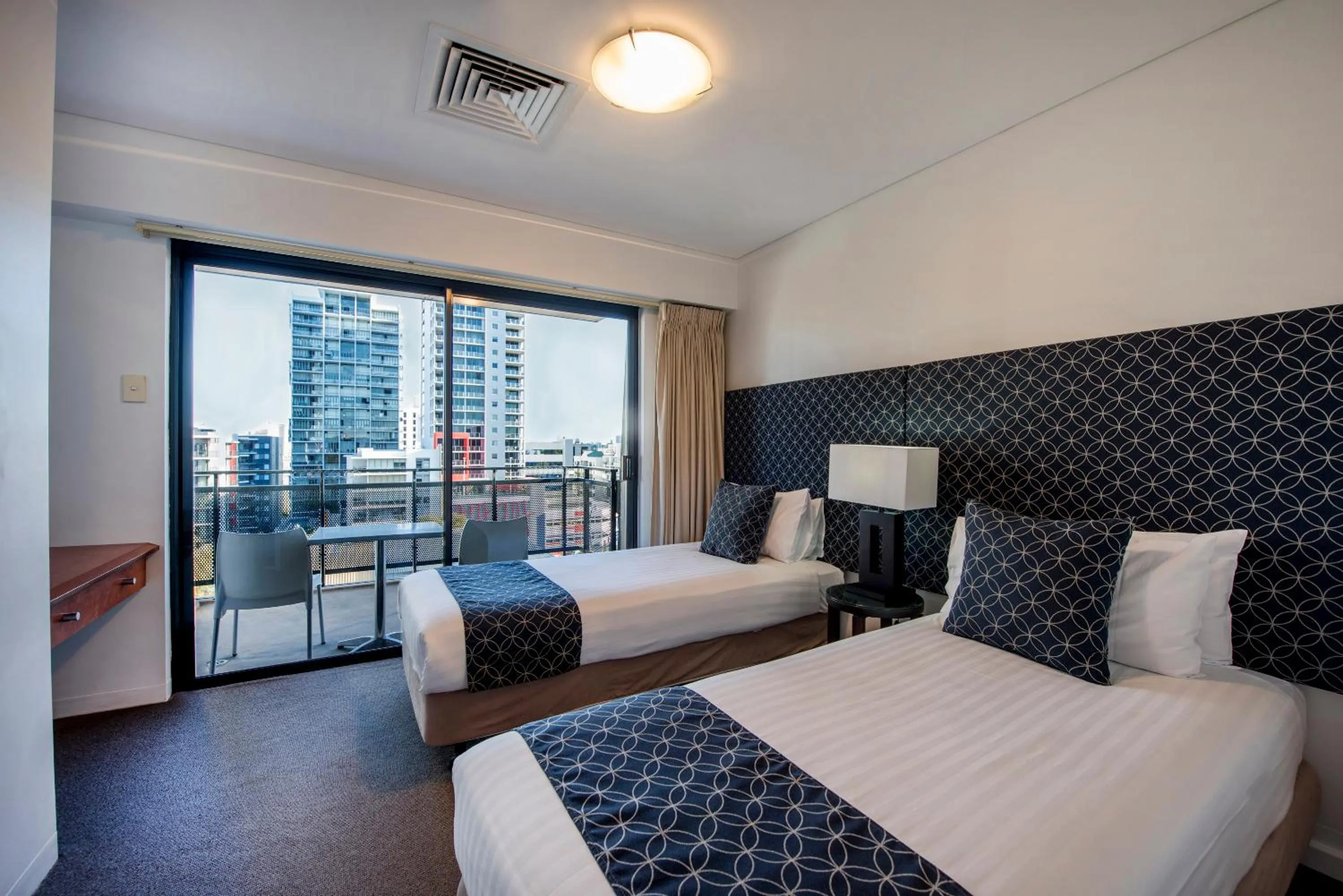 Bedroom, Bed in Mantra on Hay Perth