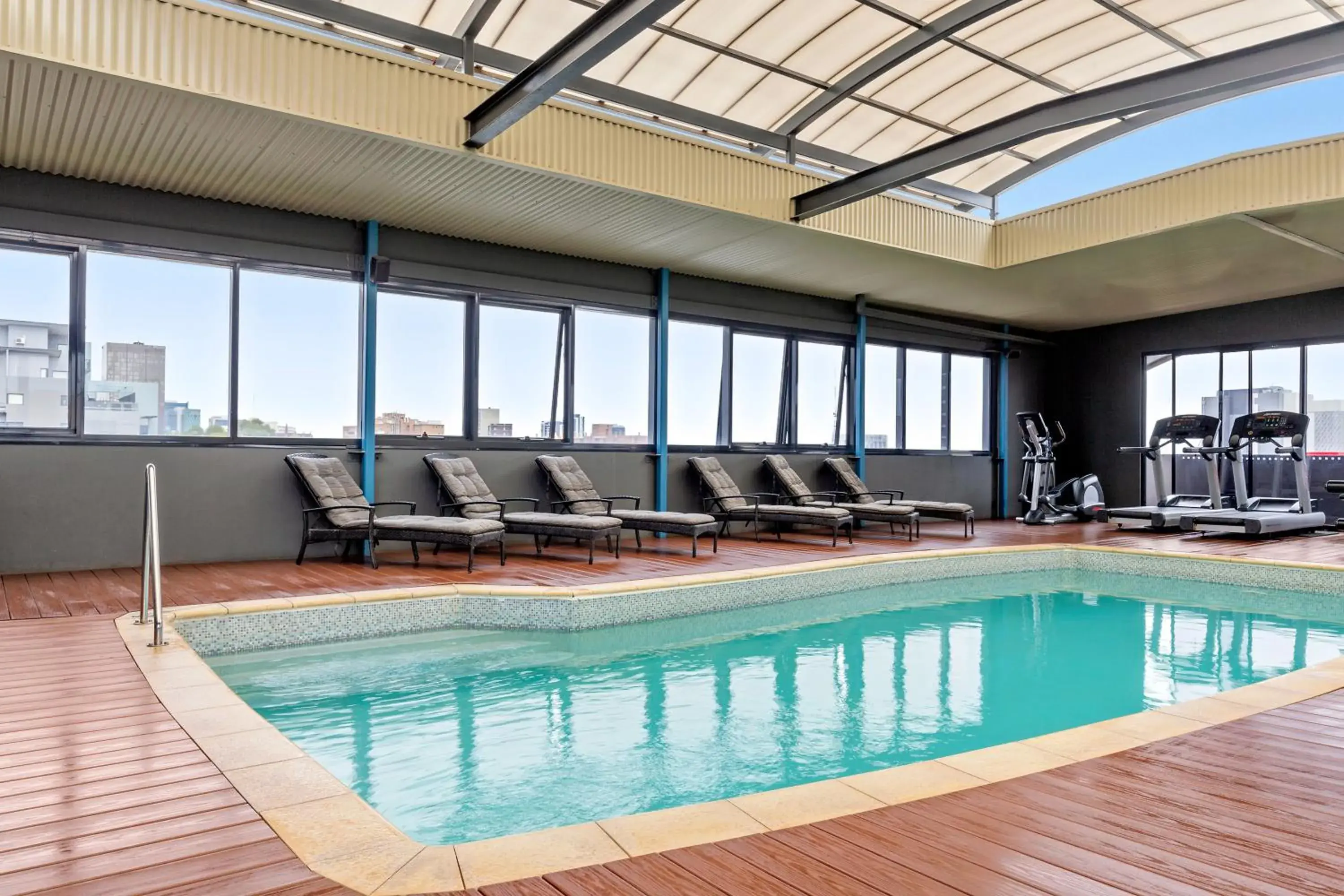 Swimming pool in Mantra on Hay Perth Swimming pool in Mantra on Hay Perth